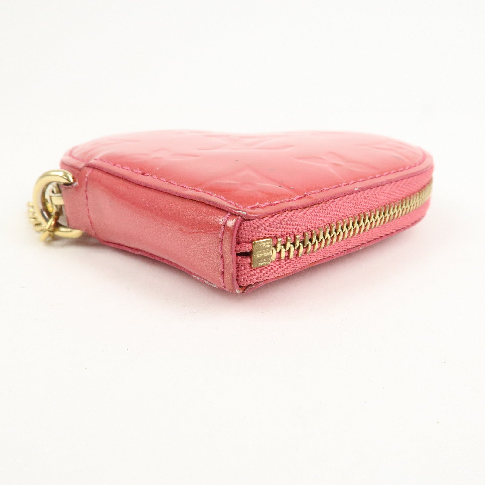 Louis Vuitton Monogram Vernis Porte Monnaie Coeur Coin Case M93562