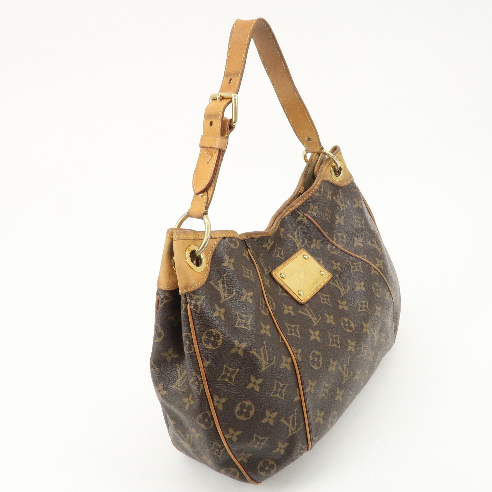 Louis Vuitton Monogram Galliera PM Shoulder Bag Brown M56382