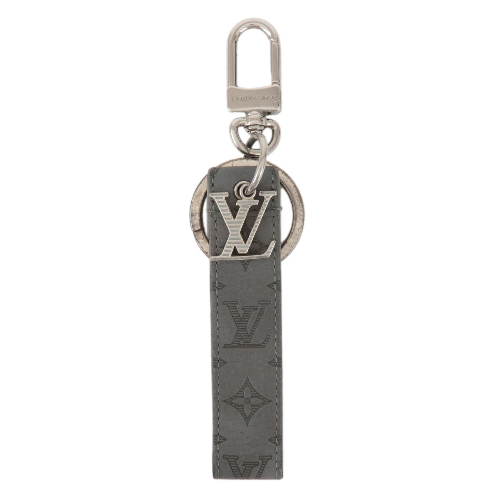 Louis Vuitton Monogram Shadow Dragonne Key Charm Key Holder M82373