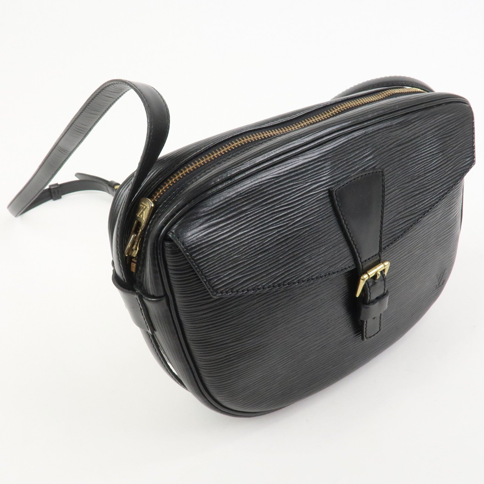 Louis Vuitton Epi Jeune Fille Shoulder Crossbody Bag Noir M52152