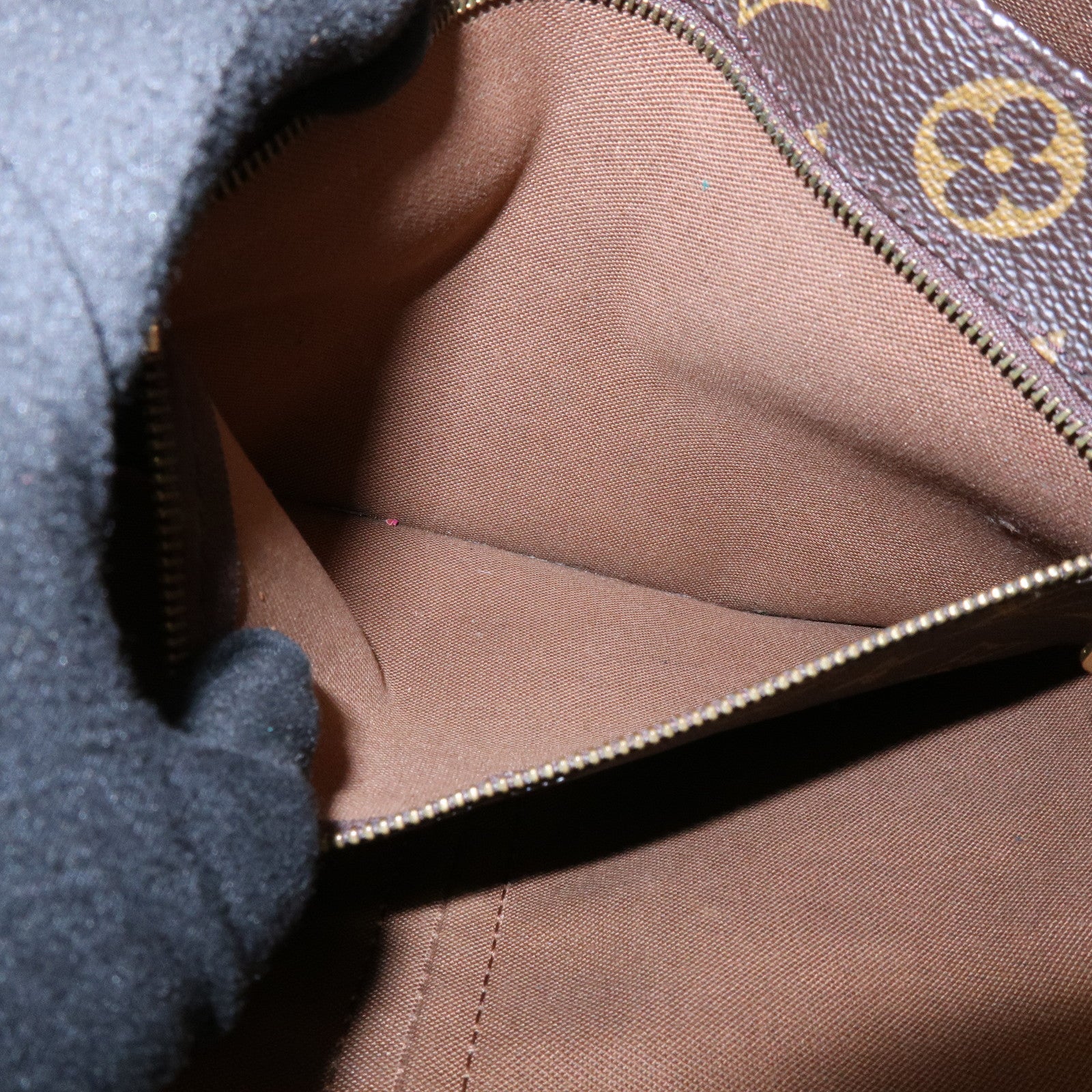 Louis Vuitton Monogram Randonnee GM Shoulder Bag Brown M42244