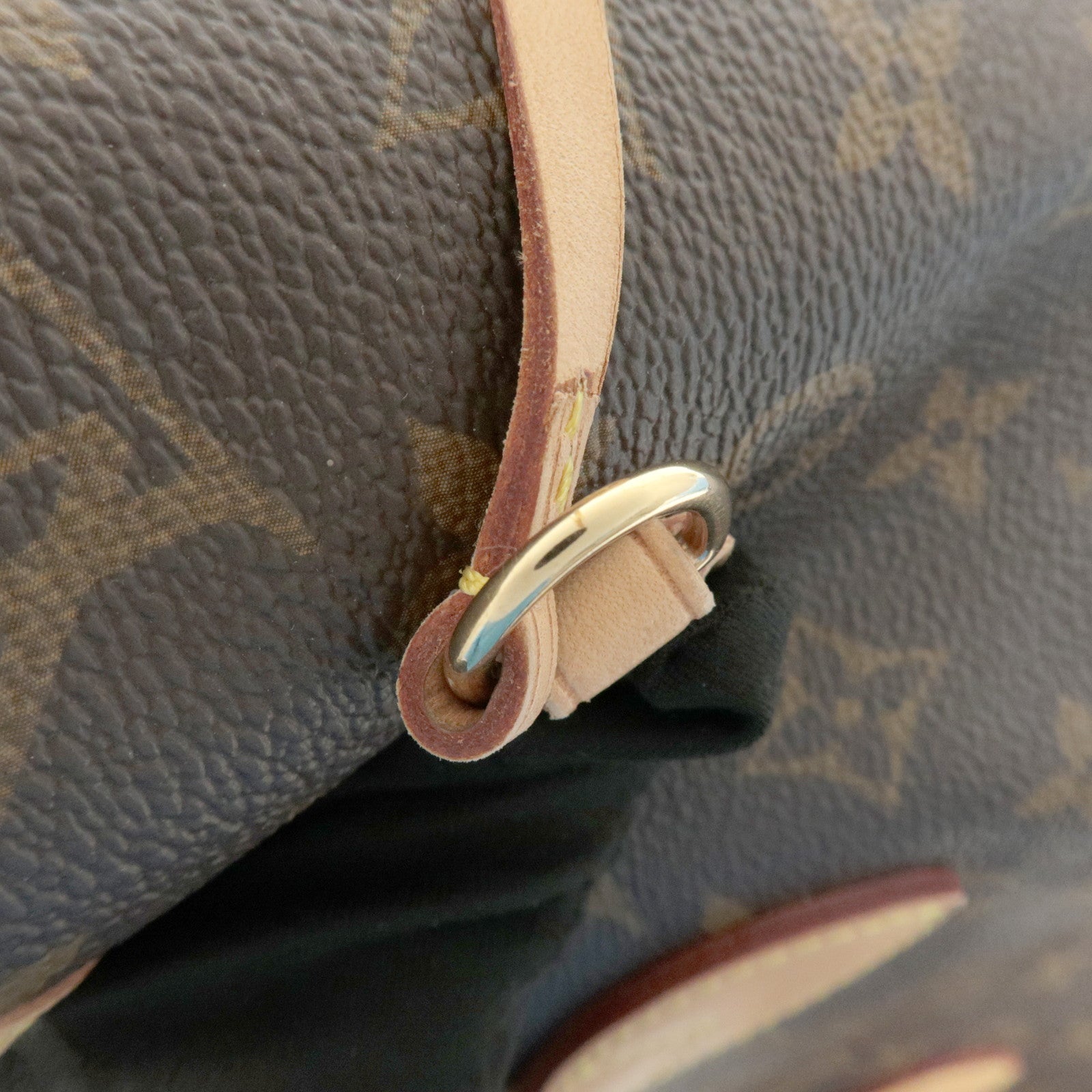 Louis Vuitton Monogram Neverfull MM Tote Bag Brown M40156 Used