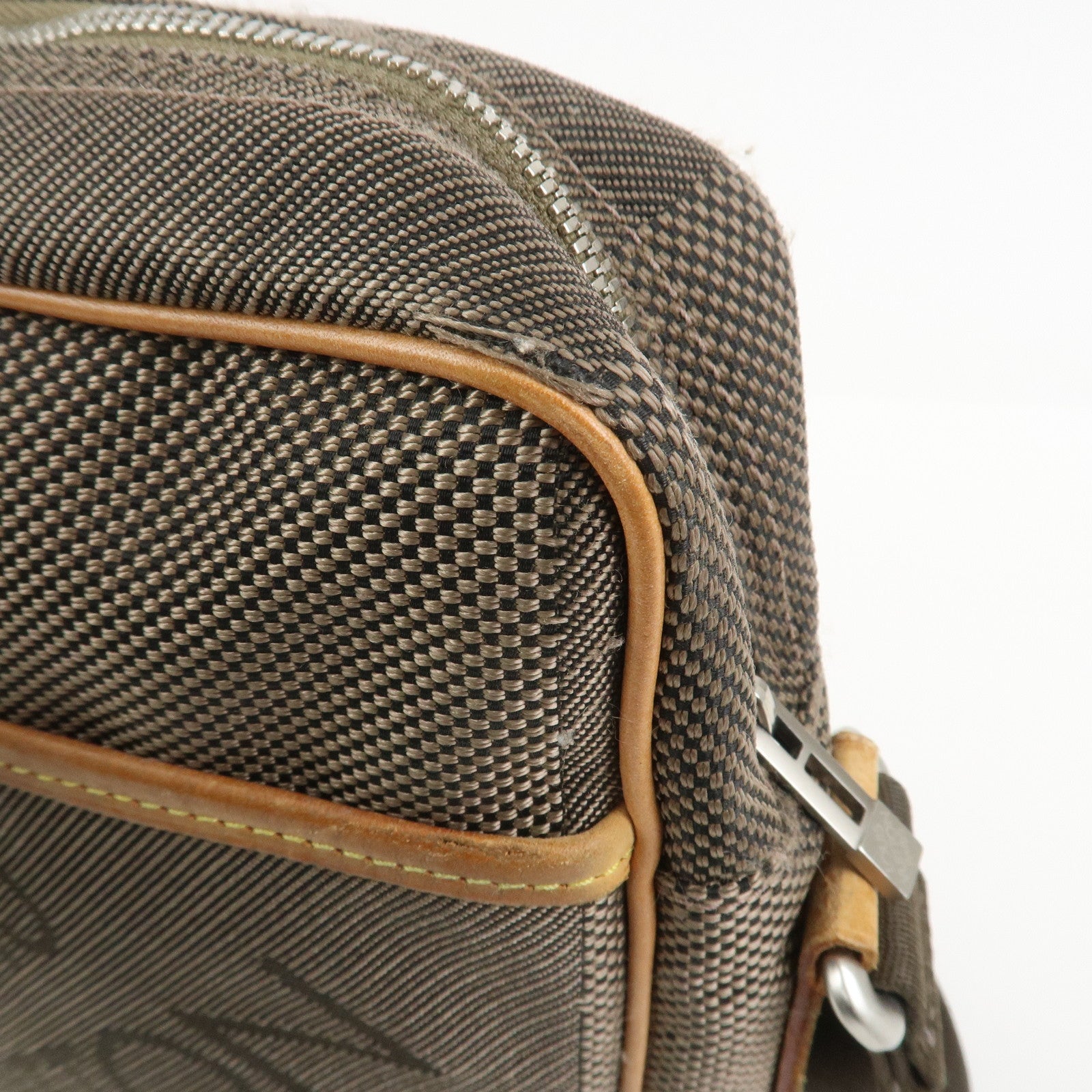 Louis Vuitton Damier Geant Citadin NM Shoulder Bag Terre M93224