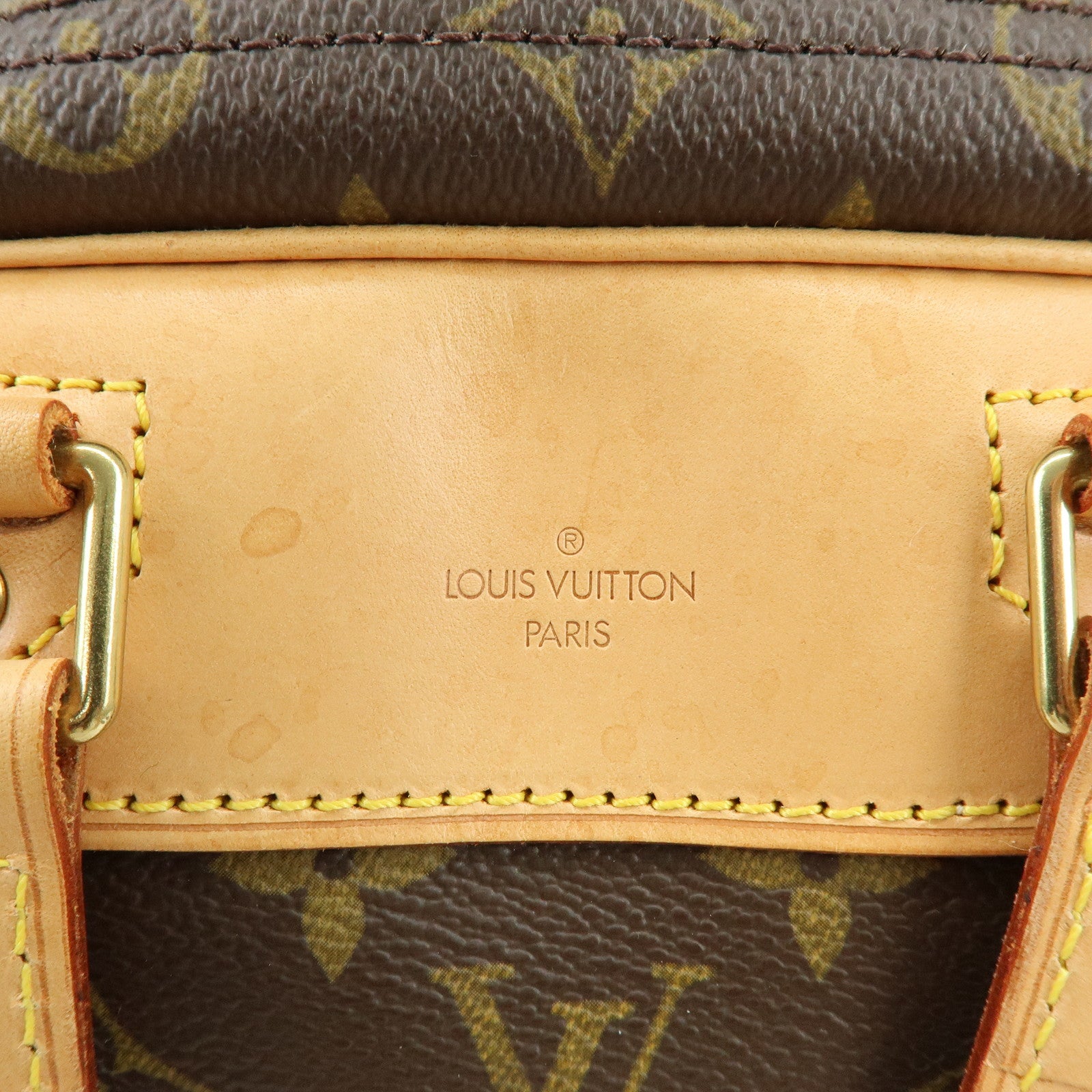 Louis Vuitton Monogram Excursion Shoes Case Hand Bag M41450
