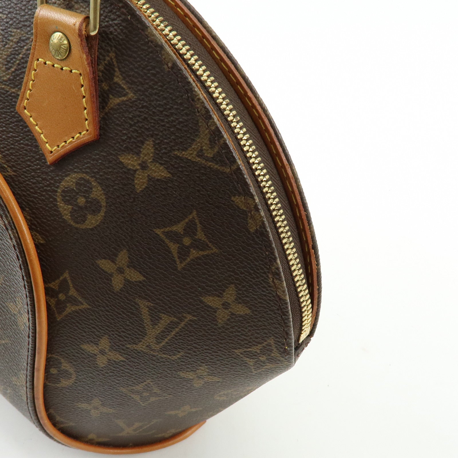 Louis Vuitton Monogram Ellipse PM Hand Bag Brown M51127