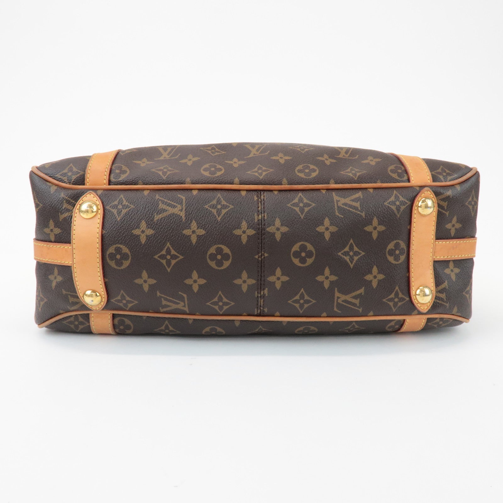 Louis Vuitton Monogram Stresa PM Shoulder Bag Brown M51186