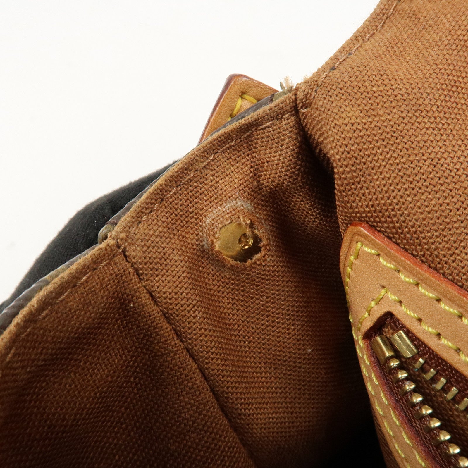 Louis Vuitton Monogram Mini Looping Shoulder Bag Brown M51147