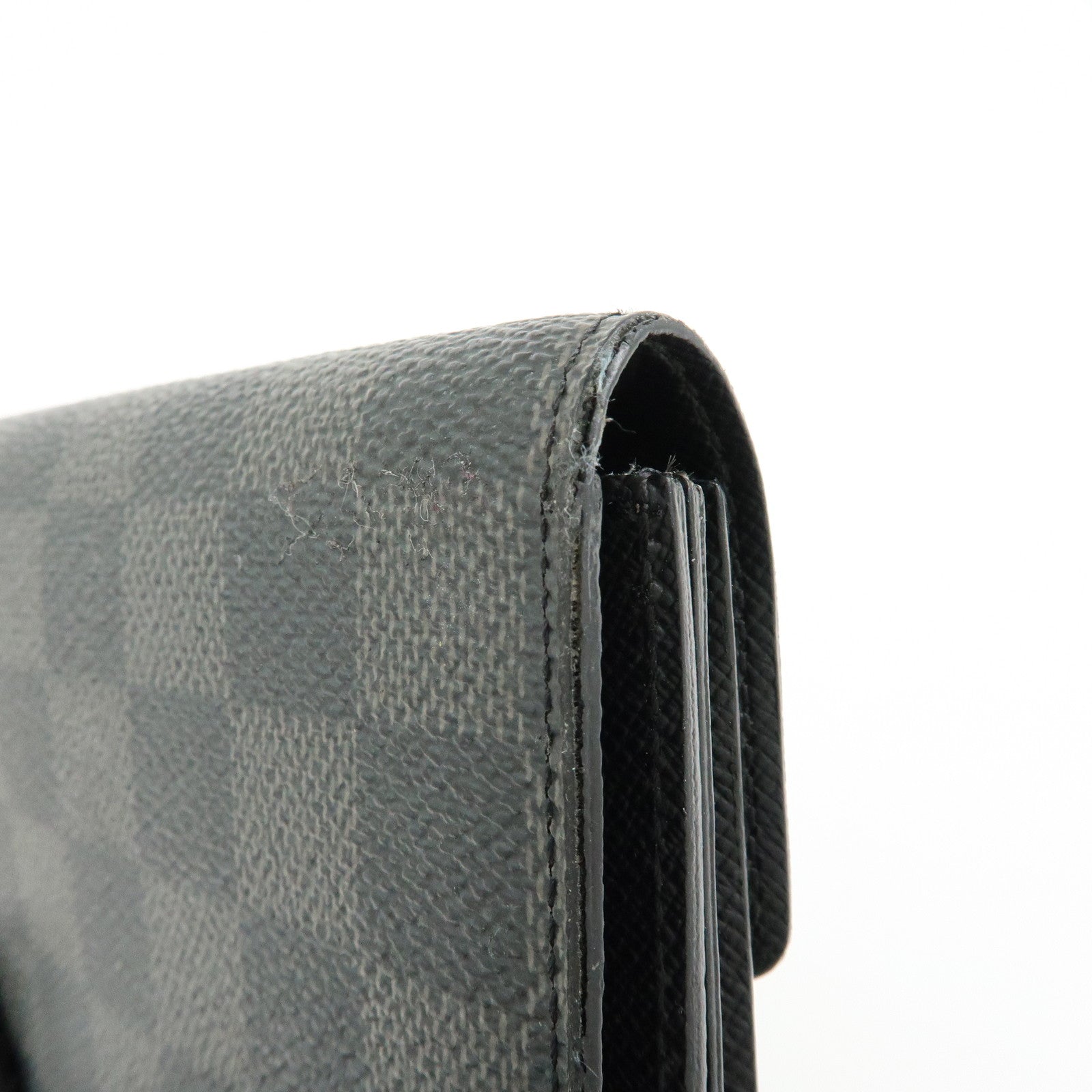 Louis Vuitton Damier Graphite Portefeuille Accordion Wallet N60023