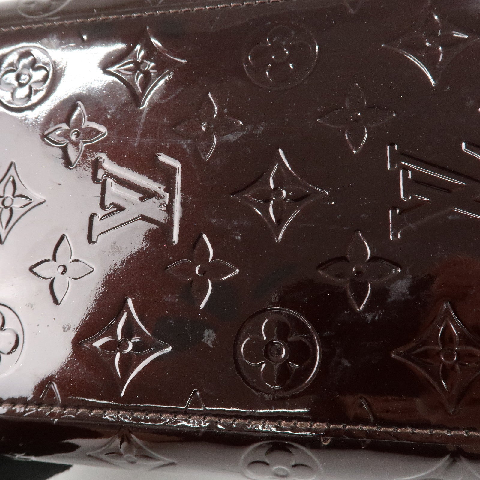 Louis Vuitton Monogram Vernis Sherwood PM Hand Bag M91493 Used