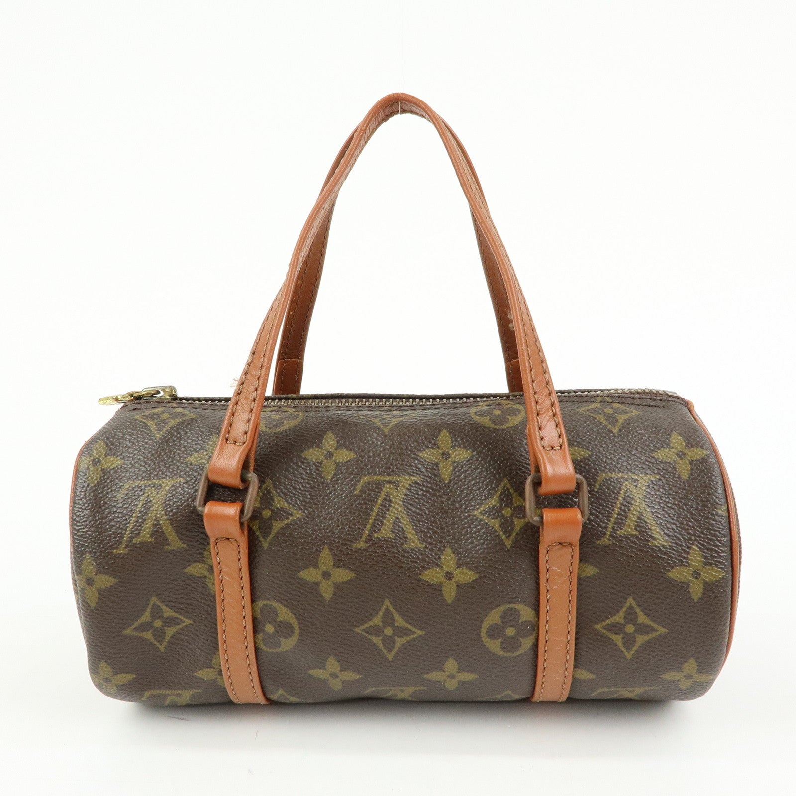 Louis Vuitton Monogram Canvas Leather Papillon 22 Hand Bag M51367