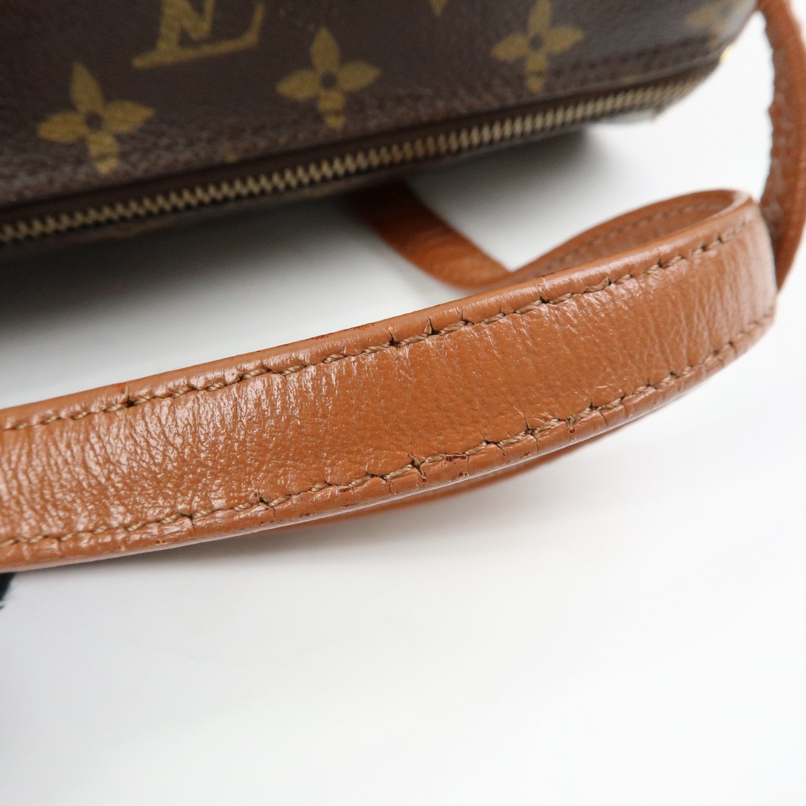 Louis Vuitton Monogram Papillon 30 Hand Bag Brown M51365