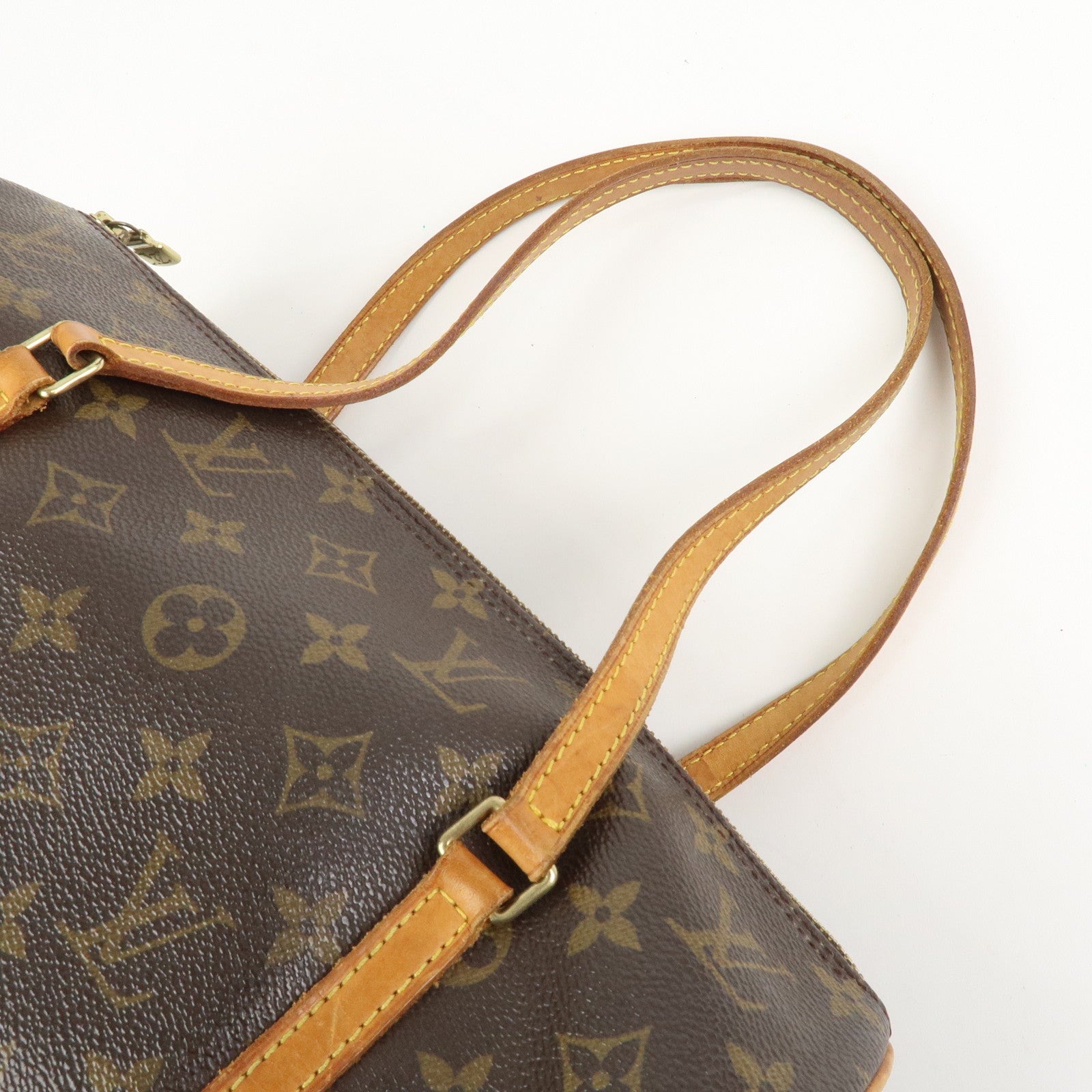 Louis Vuitton Monogram Papillon 30 Hand Bag Brown M51385
