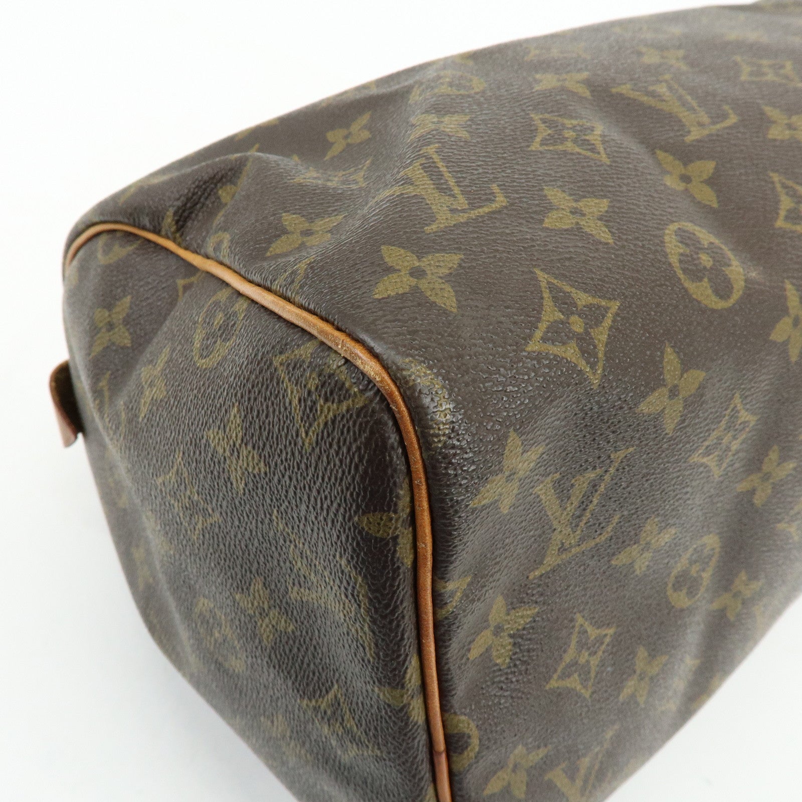 Louis Vuitton Monogram Speedy 30 Boston Bag Hand Bag Brown M41526