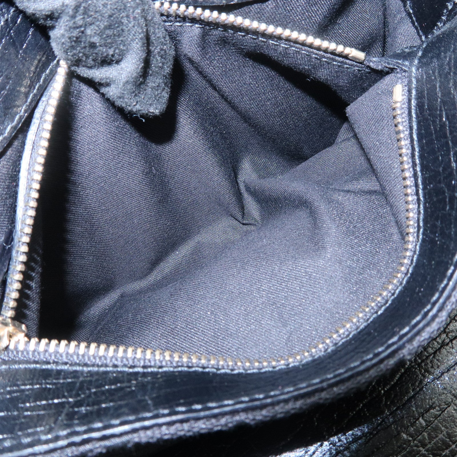 GUCCI Horsebit Sherry GG Canvas Leather Shoulder Bag 131094