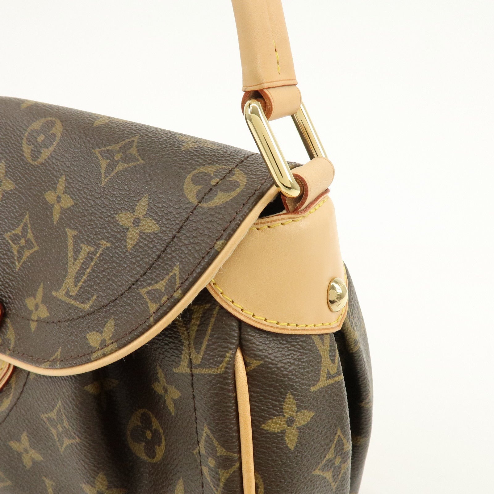 Louis Vuitton Monogram Beverly MM Shoulder Bag Brown M40121
