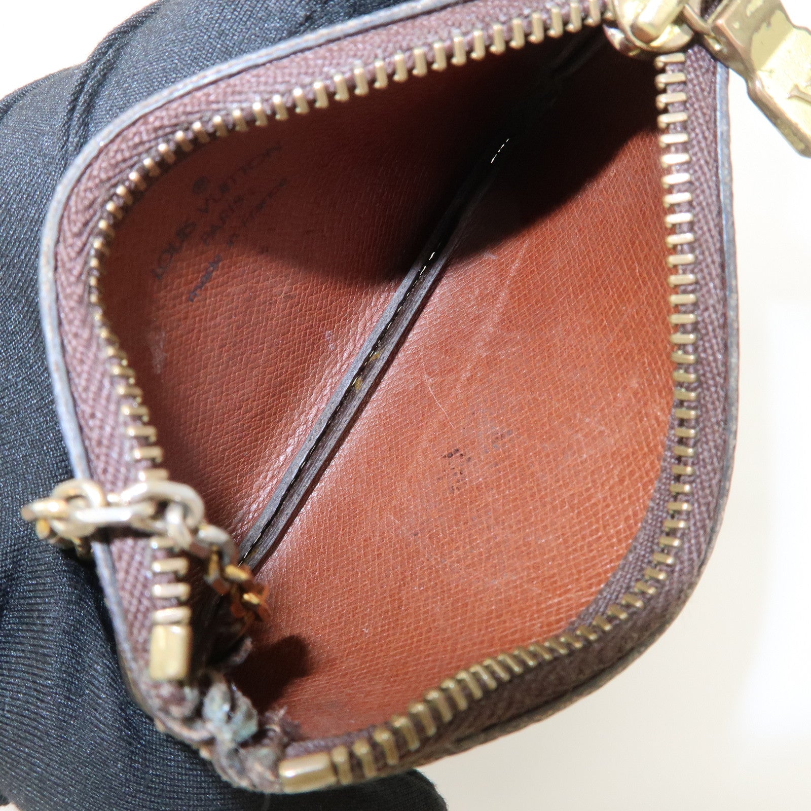 Louis Vuitton Set of 2 Pochette Cles Coin Case M62650 N62659 Used