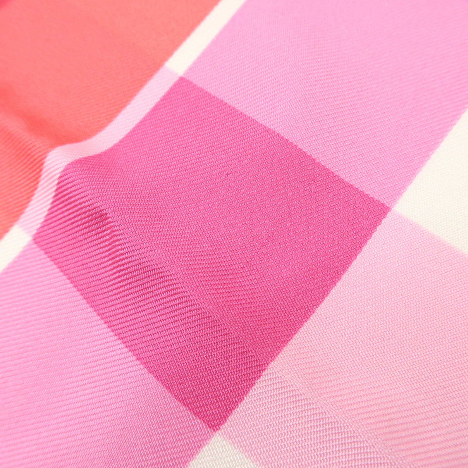 HERMES Carre 90 Silk 100% Scarf MORS et Gourmettes Pink Used