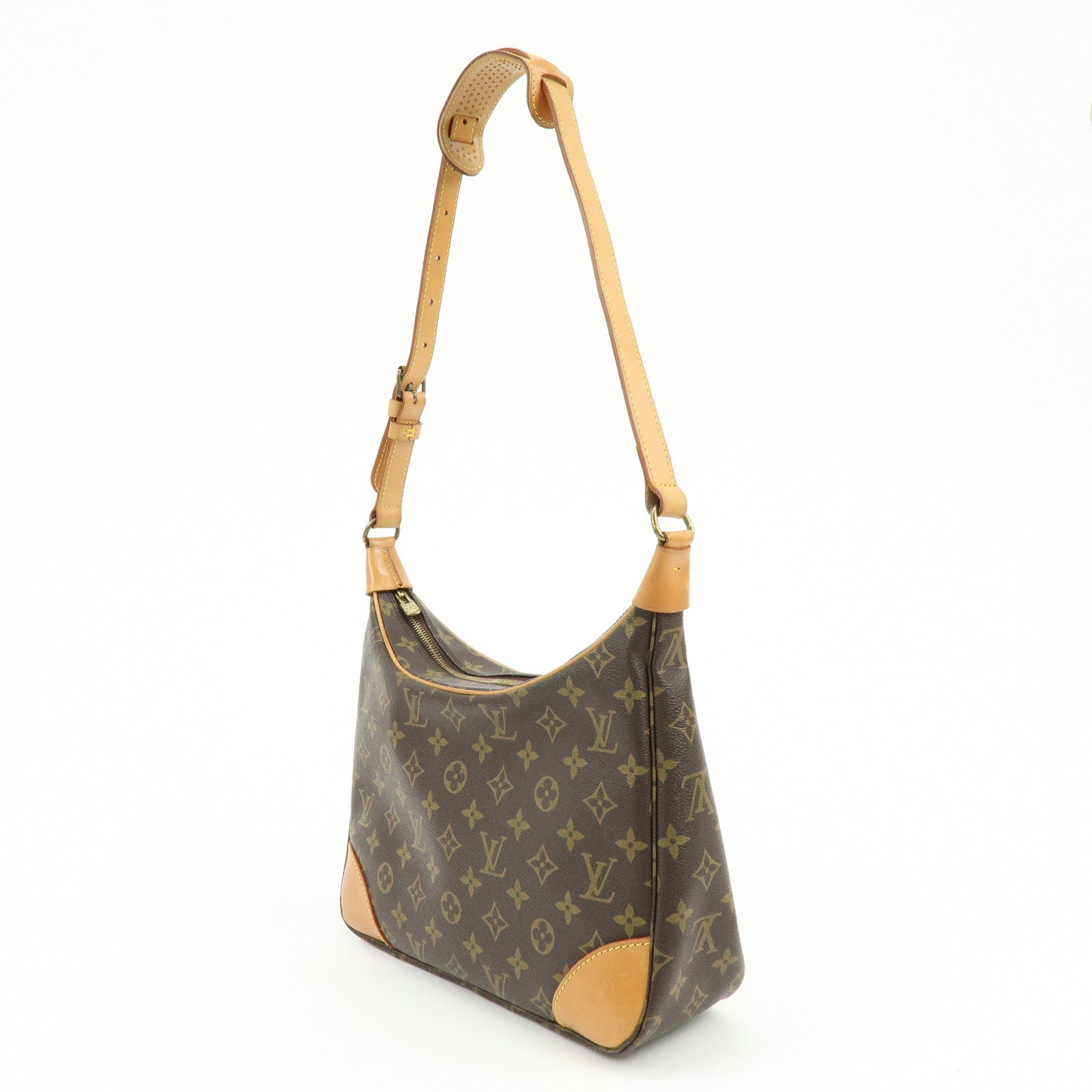 Louis Vuitton Monogram Boulogne 30 Shoulder Bag Brown M51265