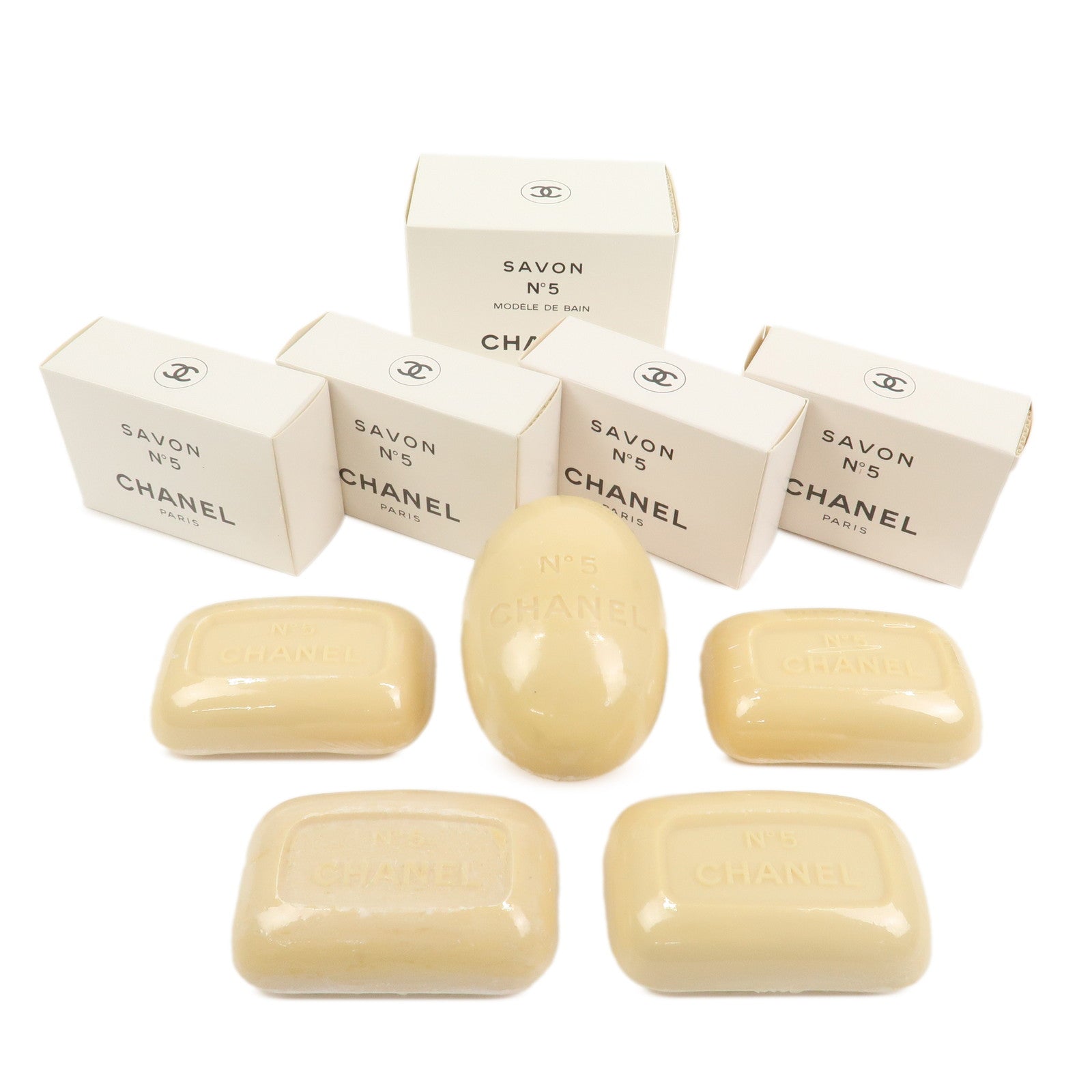 CHANEL Set of 5 Savon No5 Bar Soap