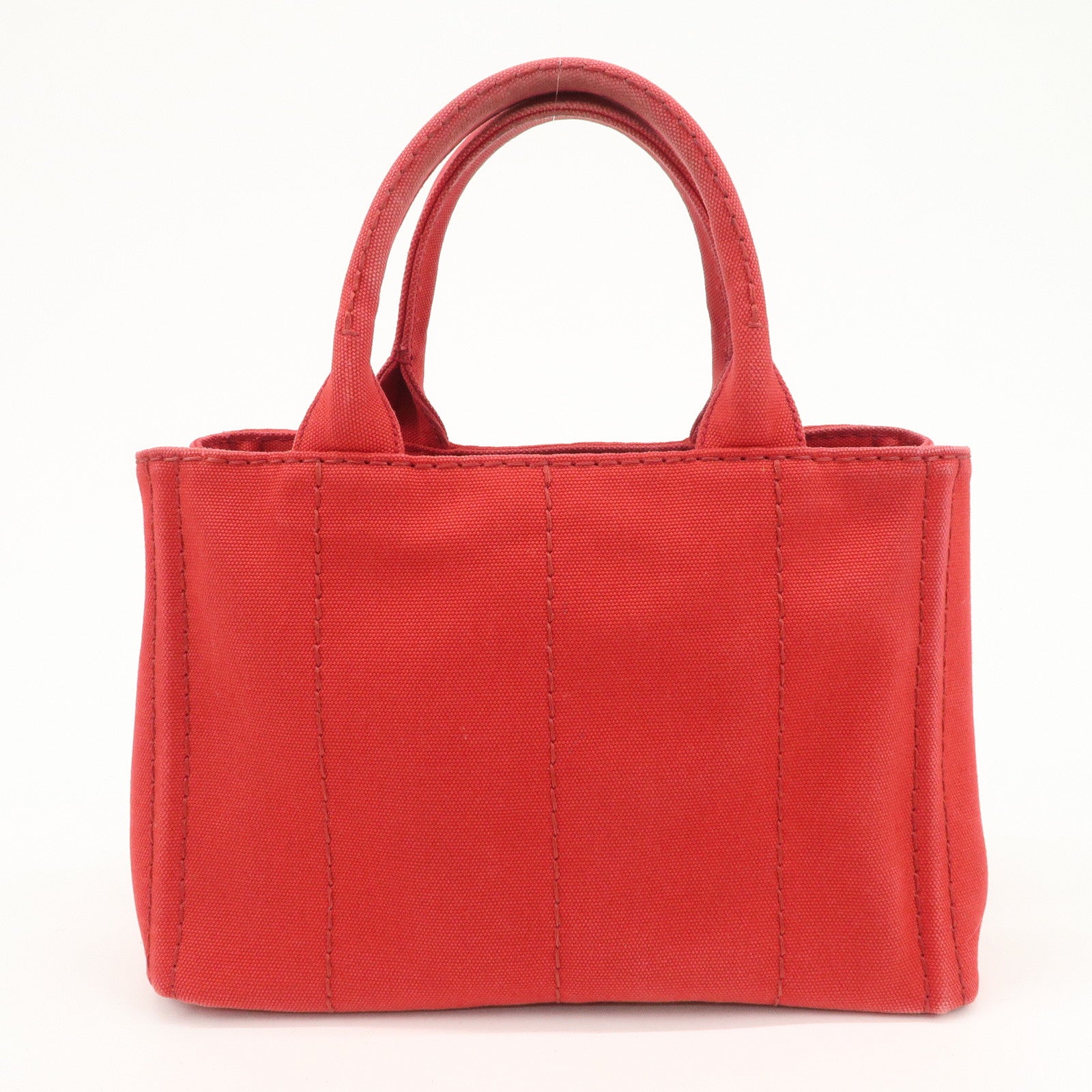 PRADA Logo Canapa Canvas Mini 2Way Bag Hand Shoulder Bag B2349G