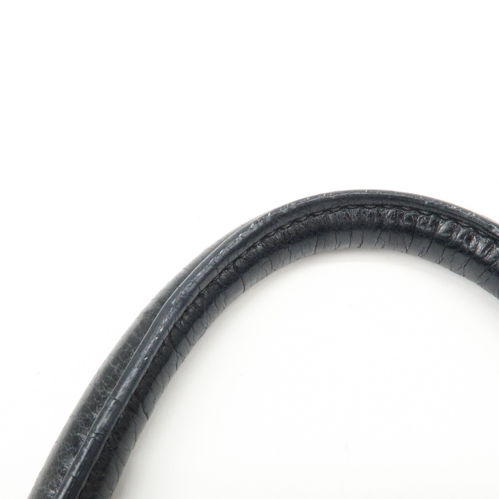 MIU MIU Patent Leather 2Way Tote Bag Shoulder Bag Black RT0383