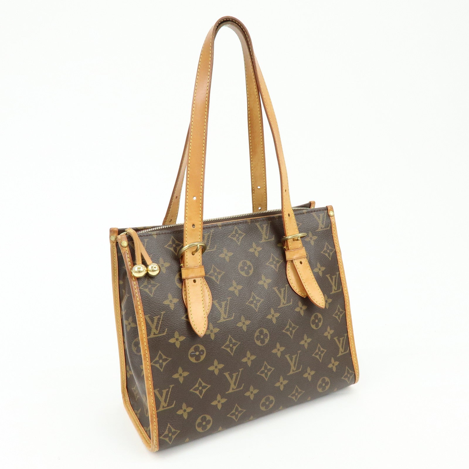 Louis Vuitton Monogram Popincourt Haut Shoulder Bag Brown M40007