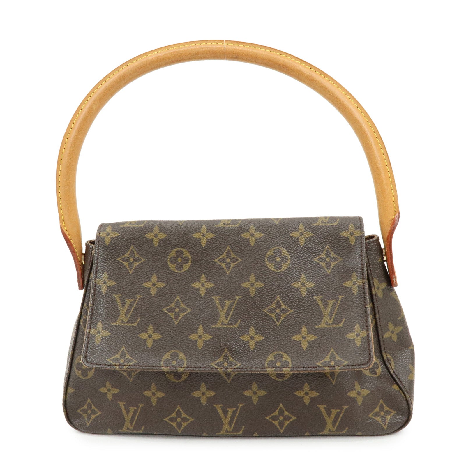 Louis Vuitton Monogram Mini Looping Shoulder Bag Brown M51147