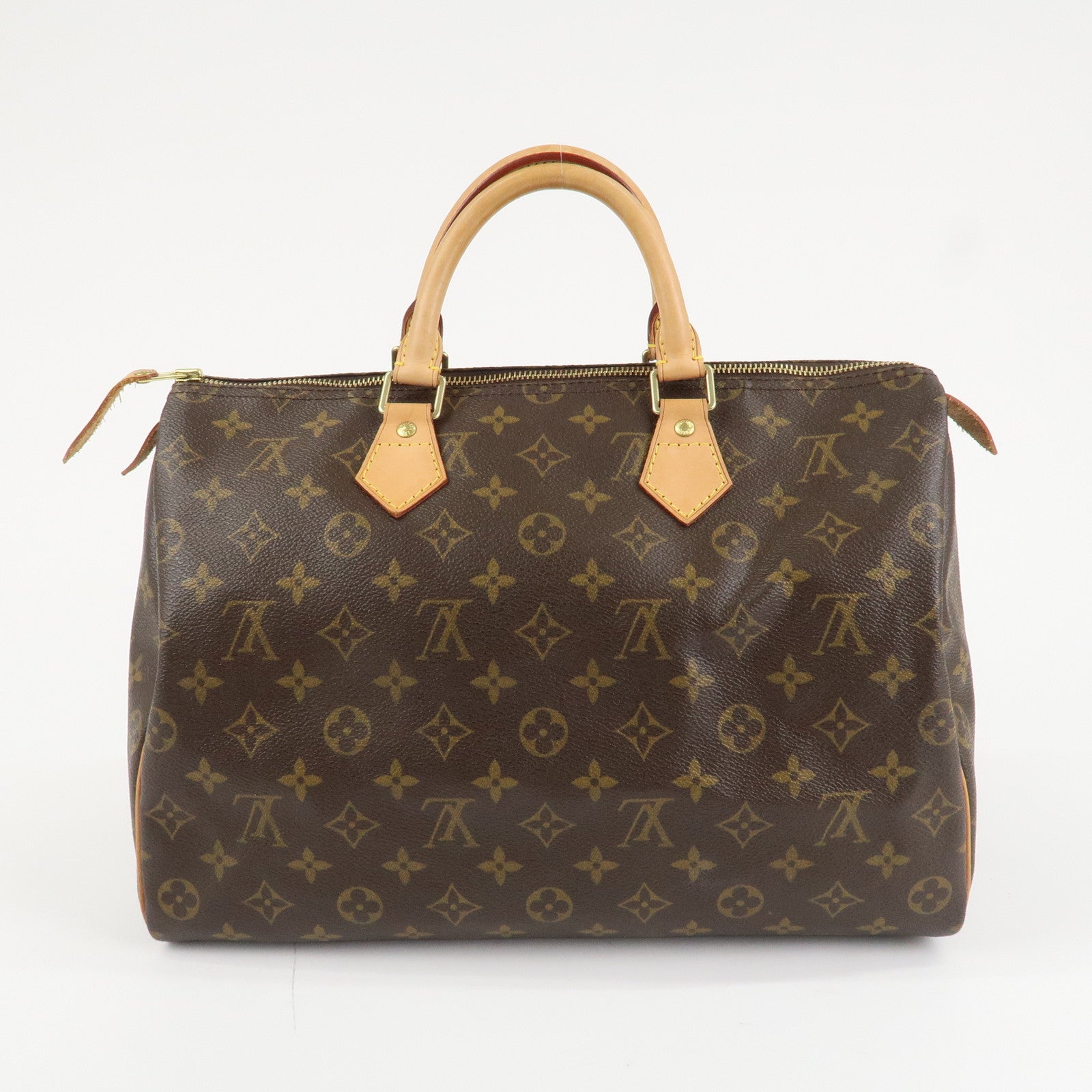 Louis Vuitton Monogram Speedy 35 Hand Bag Boston Bag M41524 Used