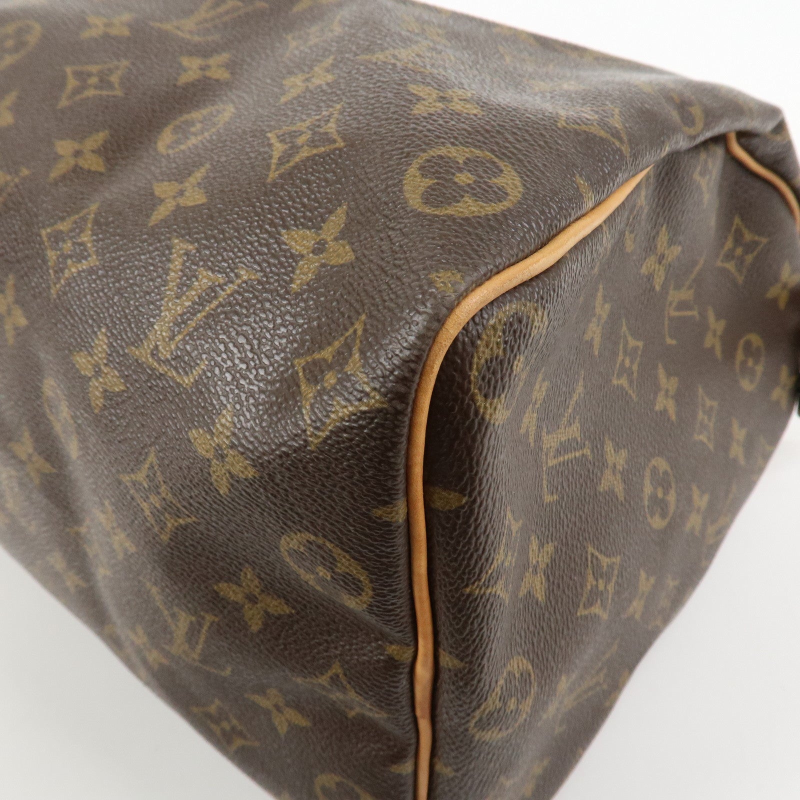 Louis Vuitton Monogram Canvas Speedy 35 Boston Bag Hand Bag M41524