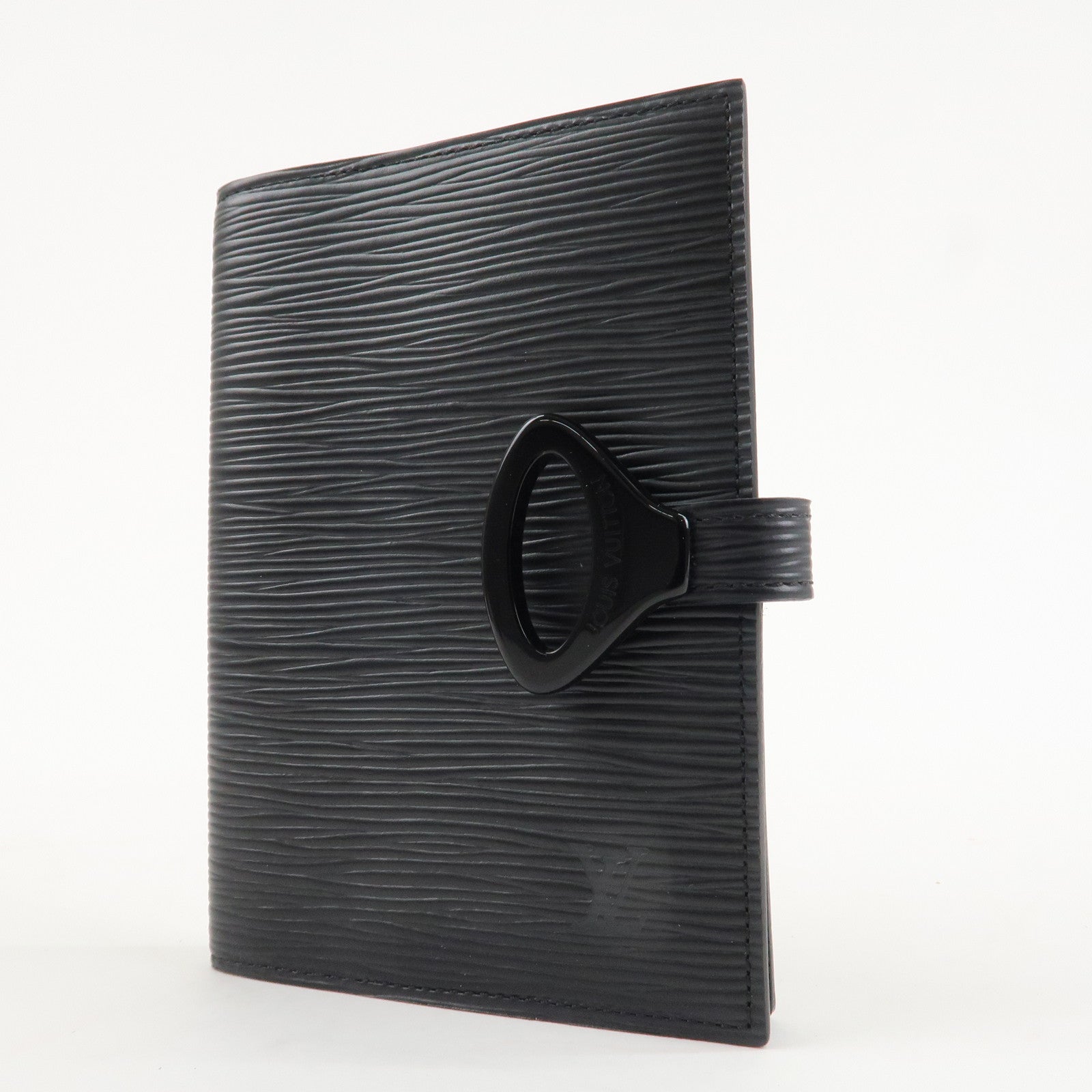 Louis Vuitton EpiZ Agenda PM Planner Cover Black Noir R20092 Used