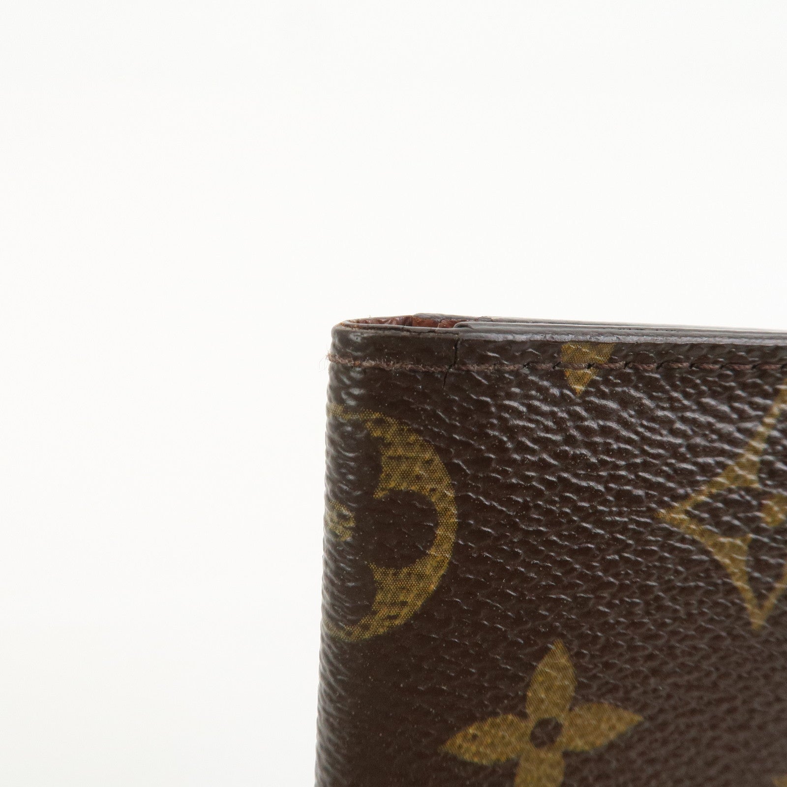 Louis Vuitton Monogram Porto Cult Vertical Card Case Brown M66541