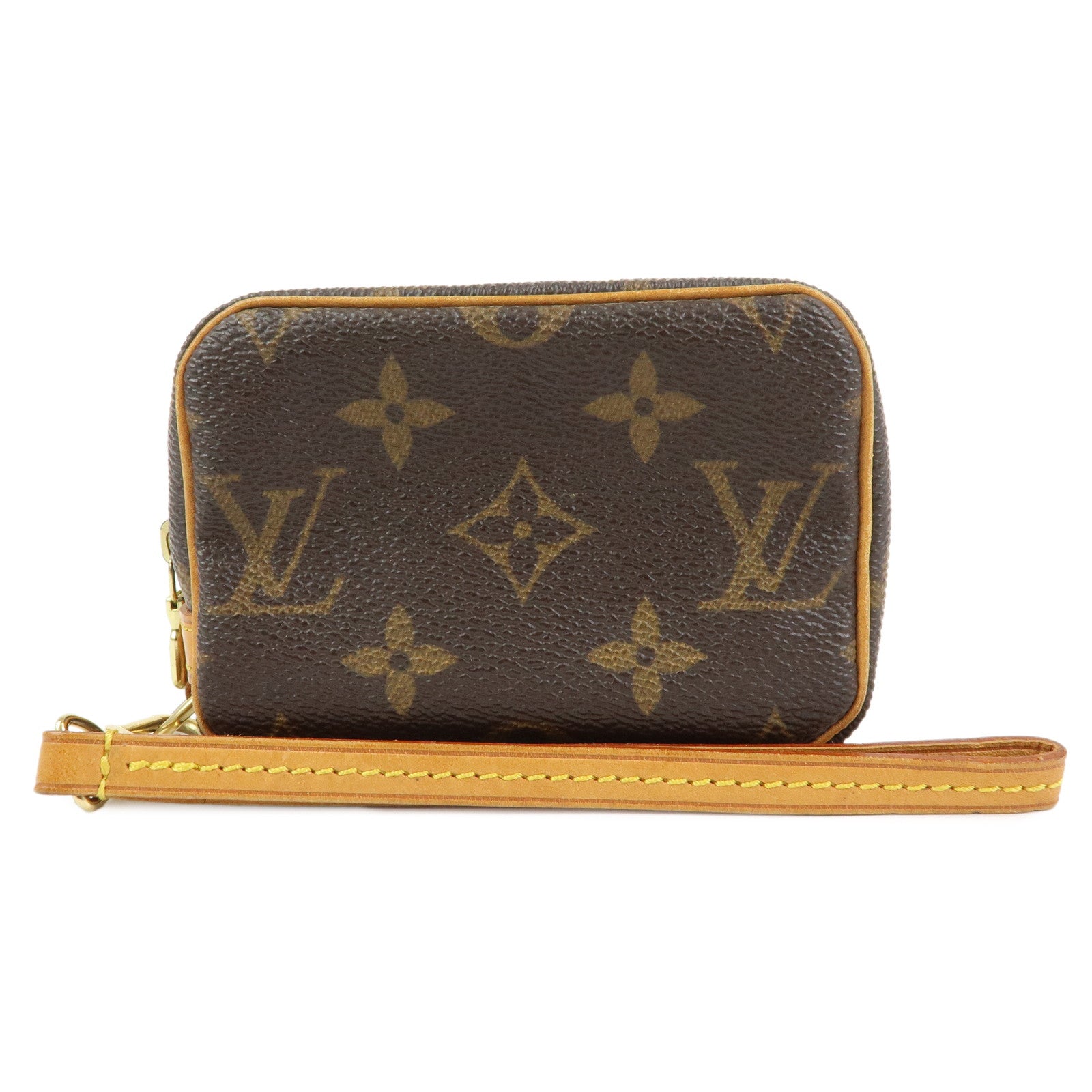 Louis Vuitton Monogram Trousses Wapity Mini Pouch Brown M58030