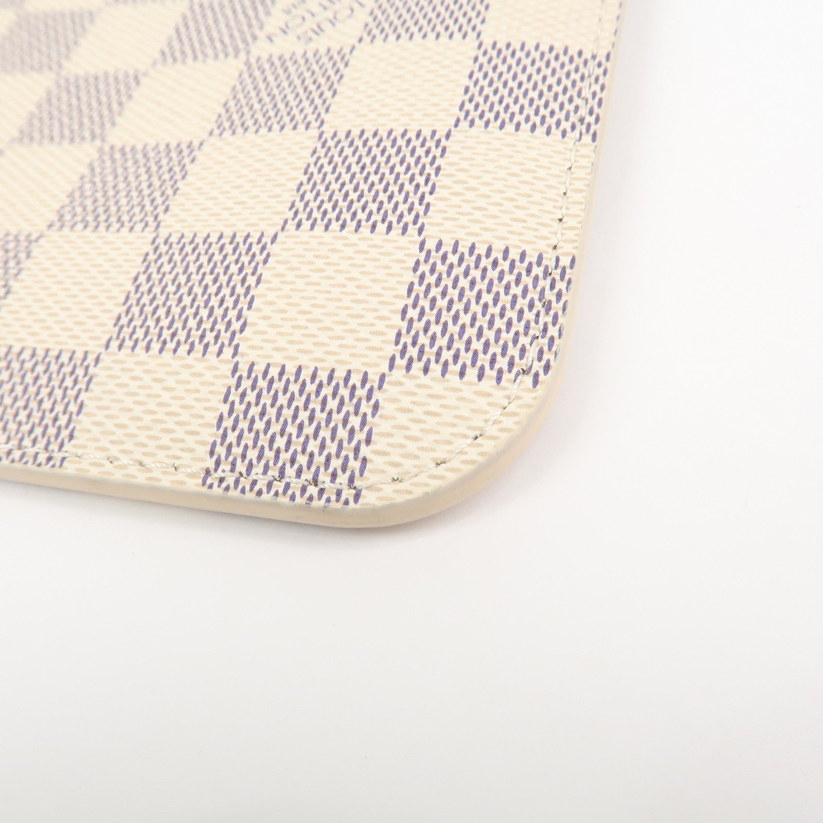 Louis Vuitton Damier Azur Canvas Pouch for Neverfull MM Tote Bag