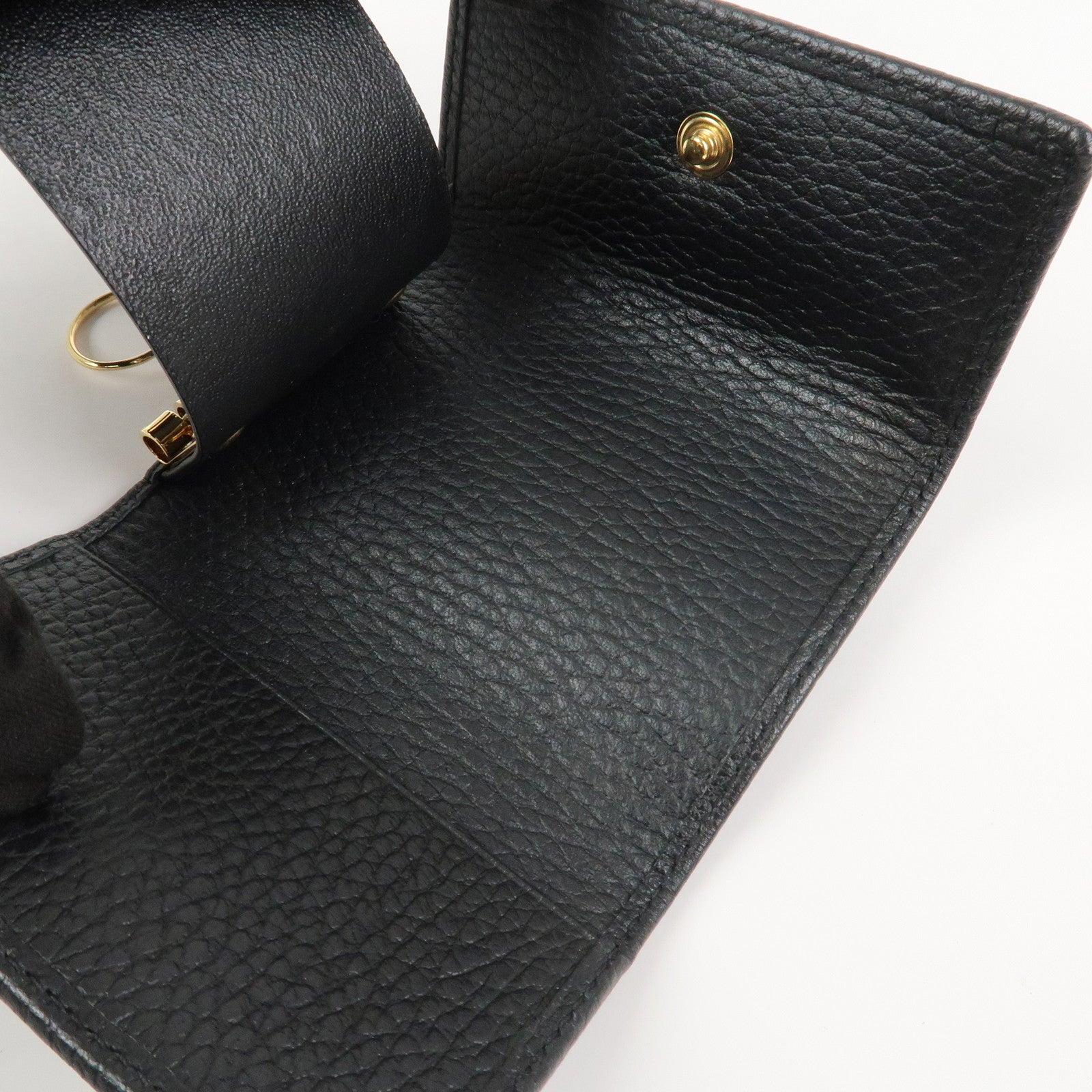 GUCCI GG Marmont Logo Leather 6 Key Case 456118