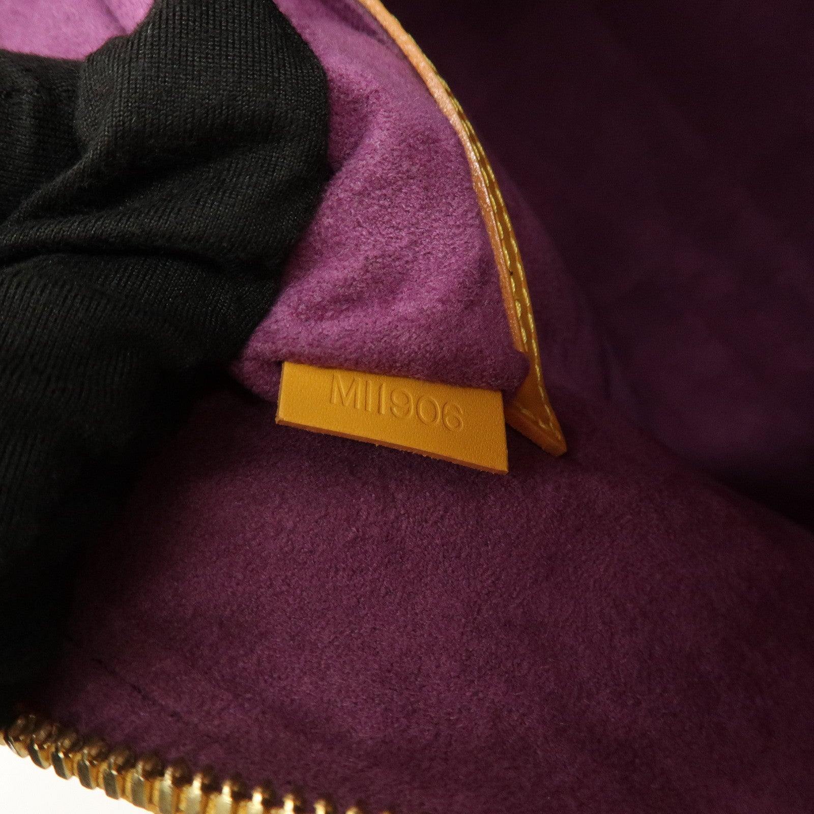 Louis Vuitton Epi Alma PM Hand Bag Tassili Yellow M52149