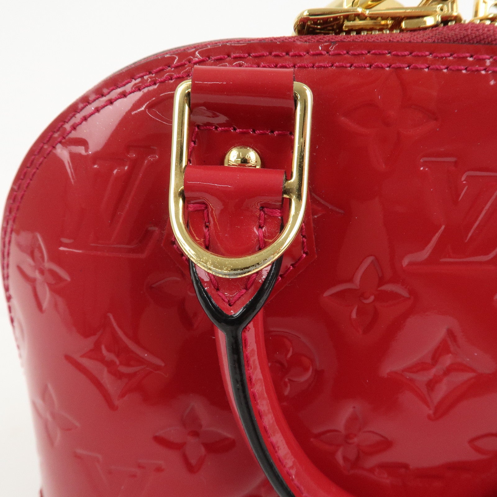 Louis Vuitton Monogram Vernis Alma BB 2Way Bag Hand Bag M91771