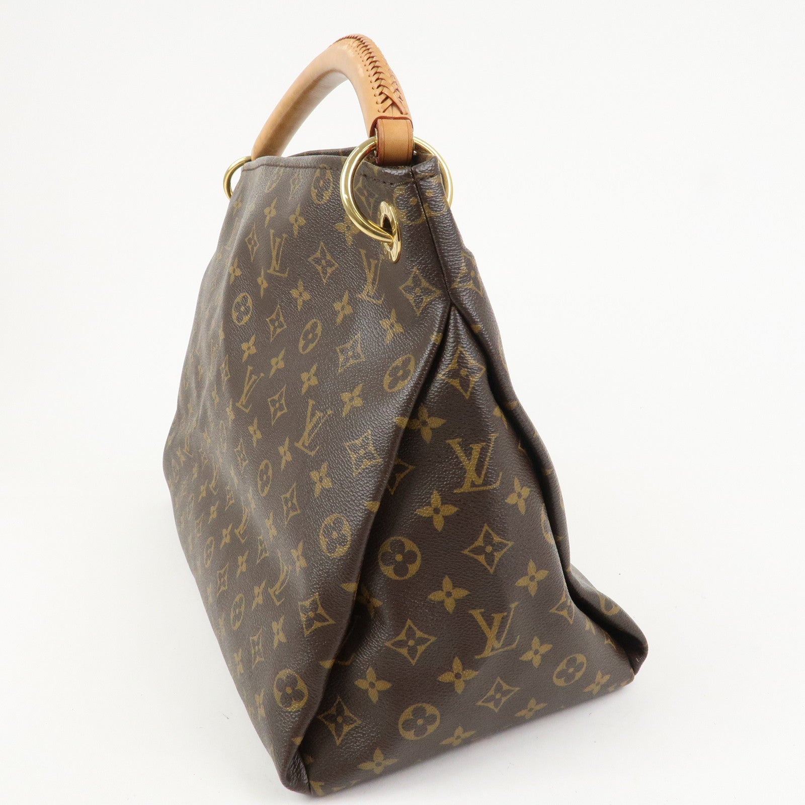 Louis Vuitton Monogram Artsy MM Shoulder Bag Brown M40249
