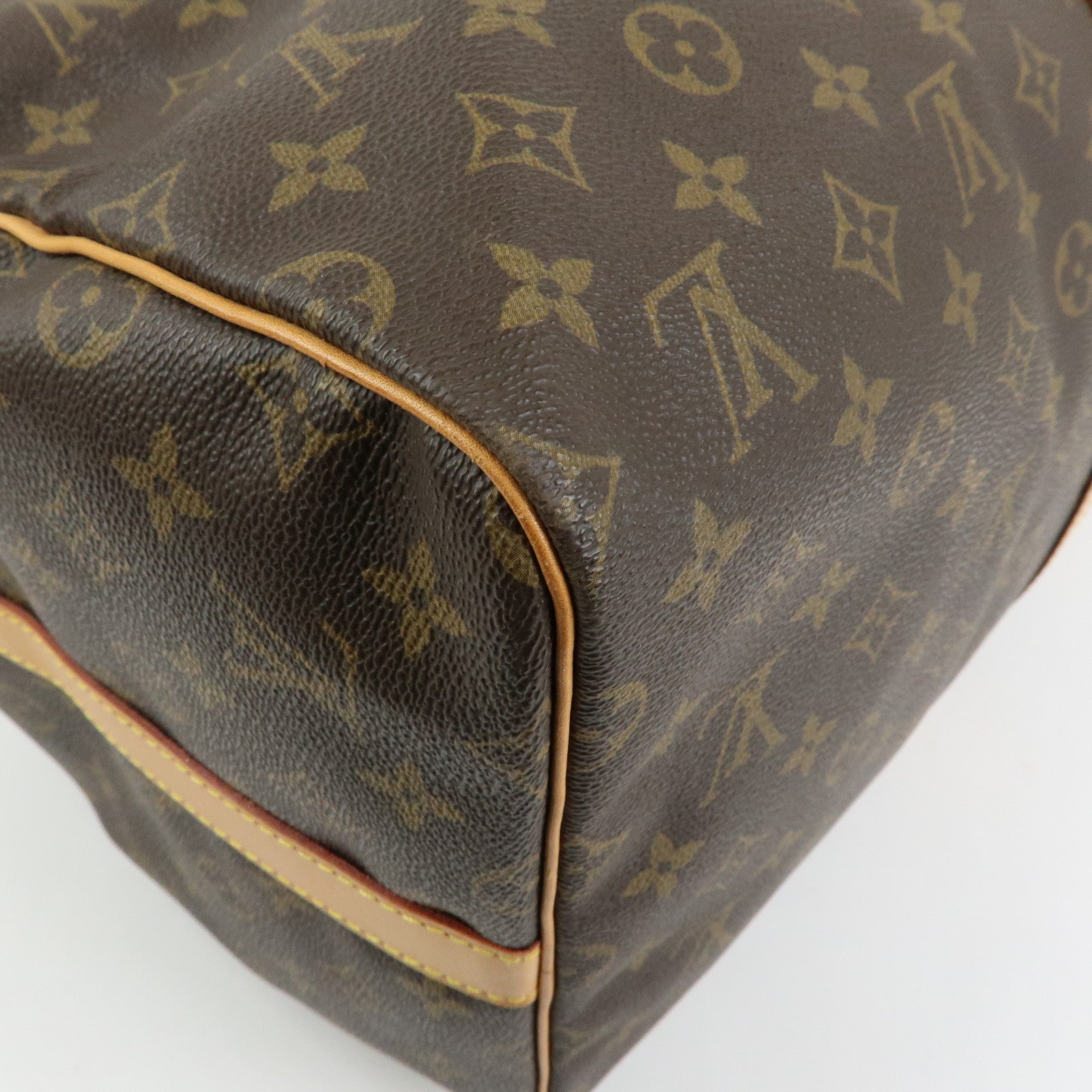 Louis Vuitton Monogram Keep All Bandouliere 55 Boston Bag M41414