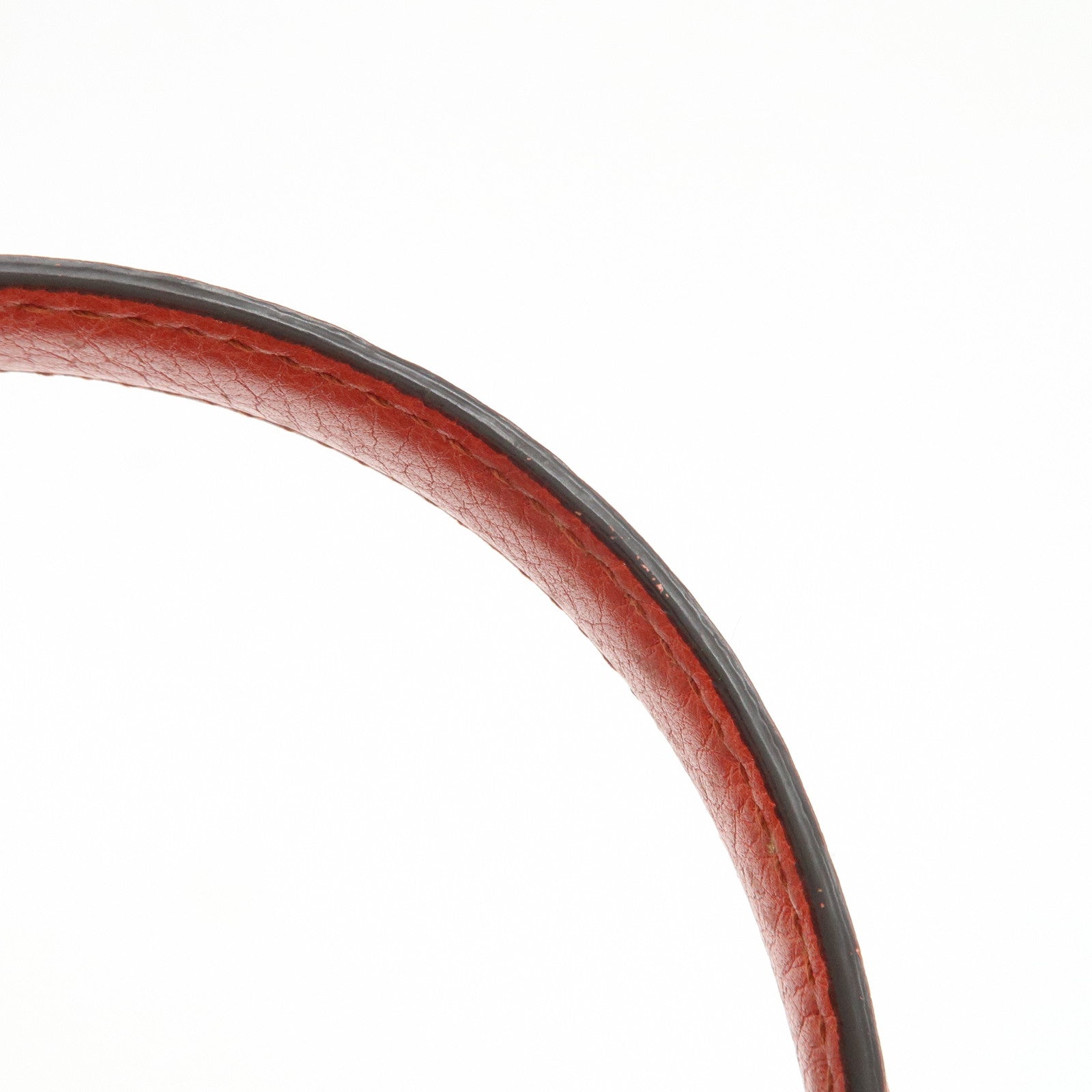 GUCCI SOHO Interlocking G Leather 2Way Hand Bag Orange 308362