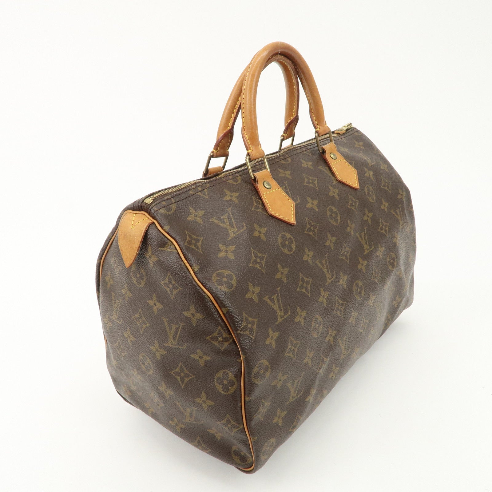 Louis Vuitton Monogram Speedy 35 Boston Bag Hand Bag M41524