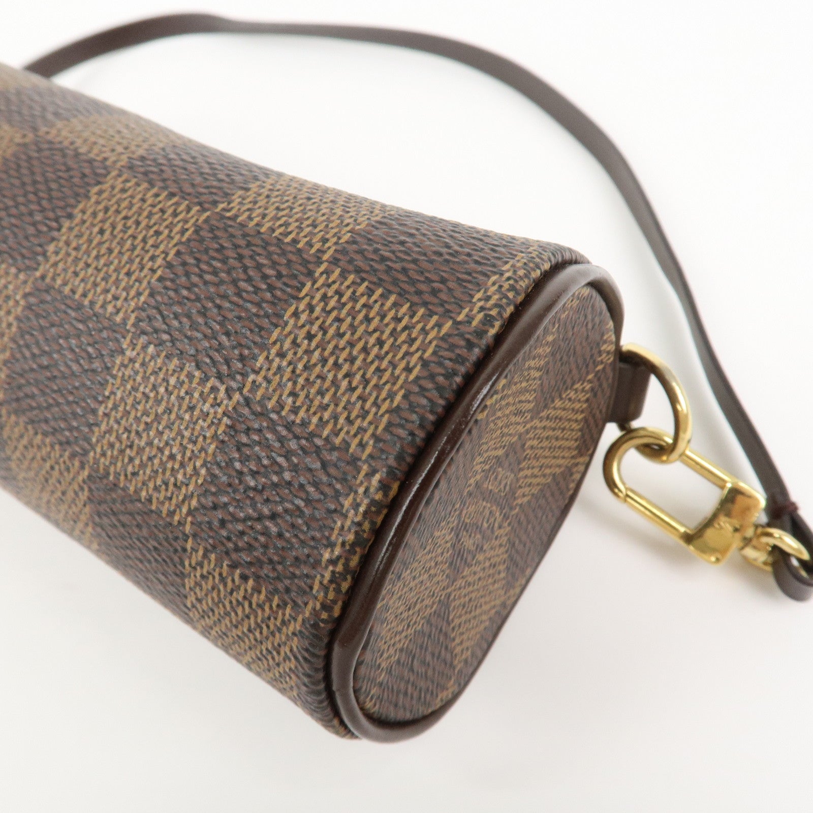 Louis Vuitton Damier Mini Pouch for Papillon Bag Damier Ebene