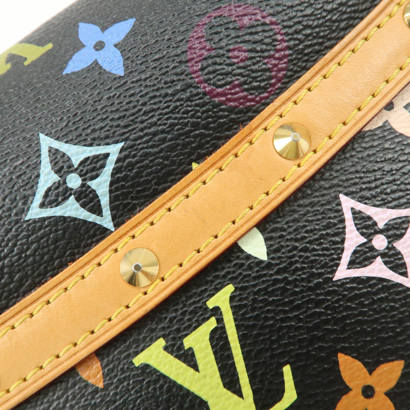 Louis Vuitton Monogram Multicolor Sologne Shoulder Bag Noir M92639 Used