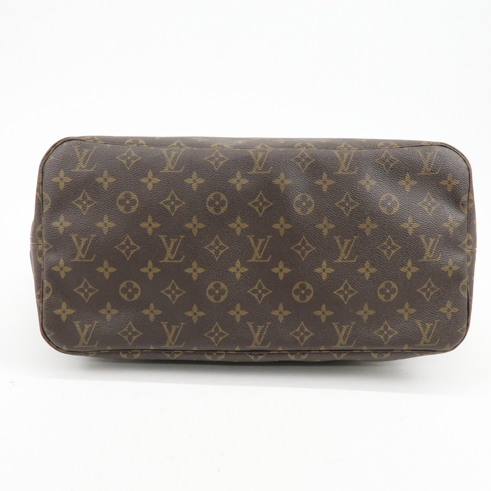 Louis Vuitton Monogram Neverfull GM Tote Bag Hand Bag Brown M40157