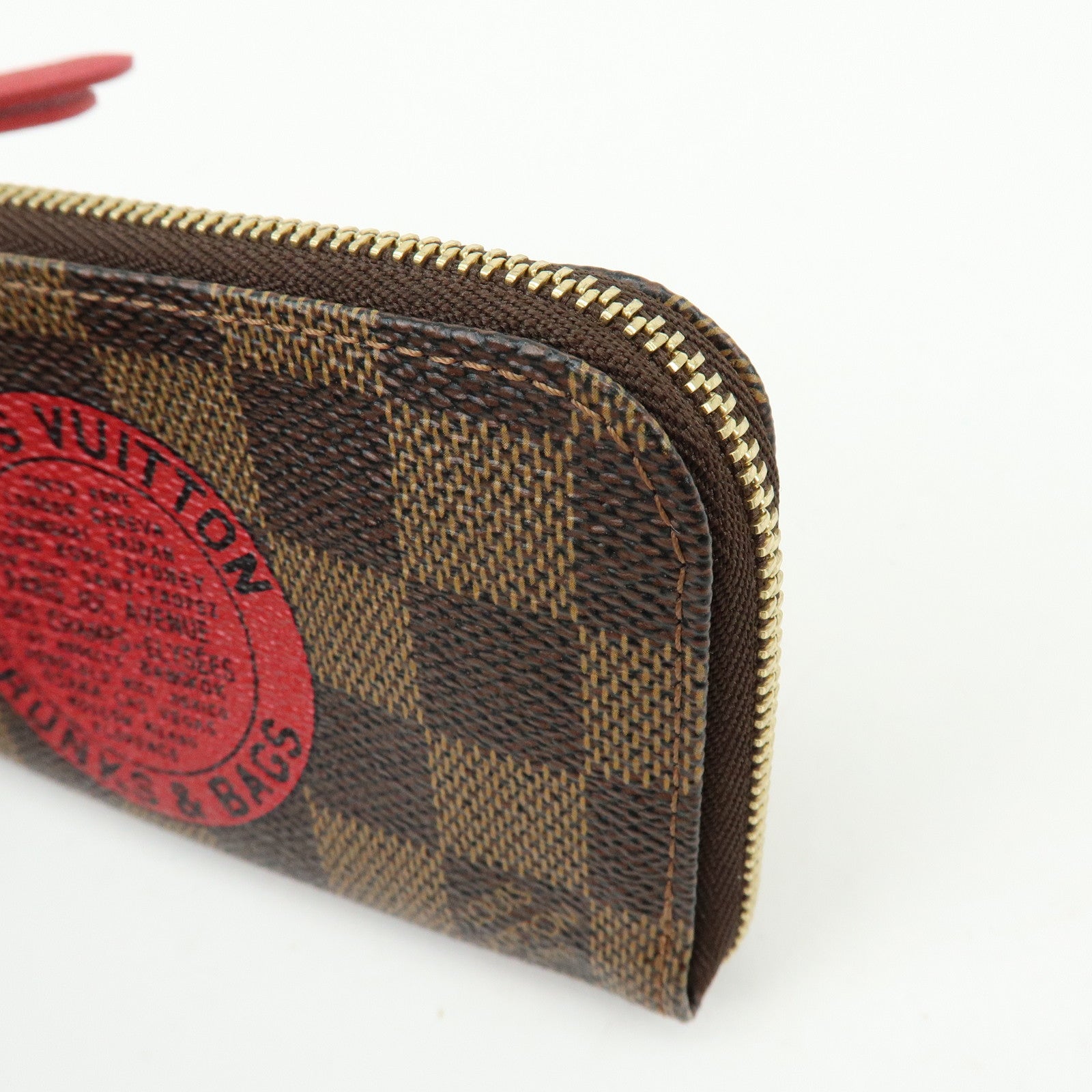 Louis Vuitton Damier T&B Pochette Cles Complice Coin Case N61742