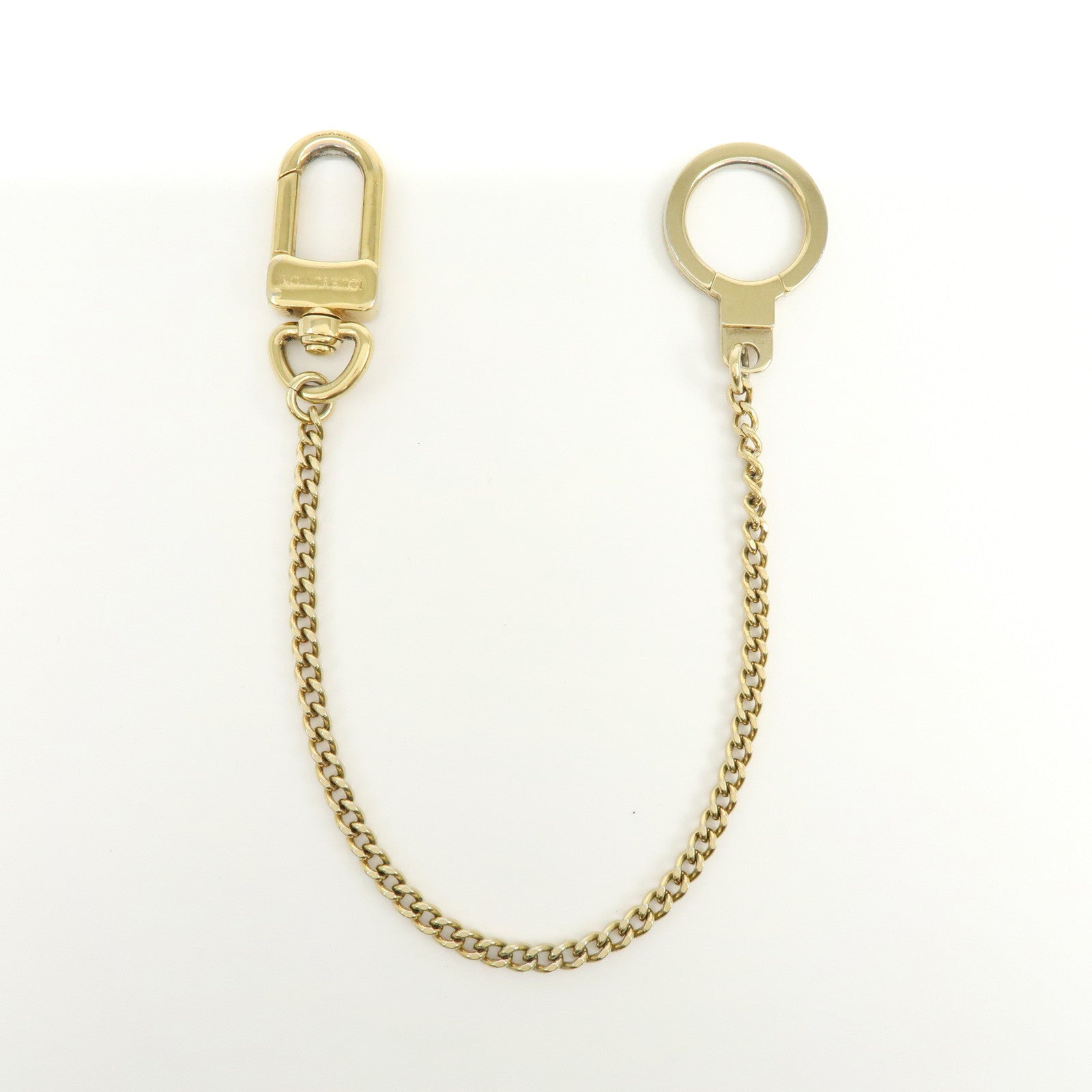 Louis Vuitton Chenne Ano Cles Key Chain Key Charm Gold M58021