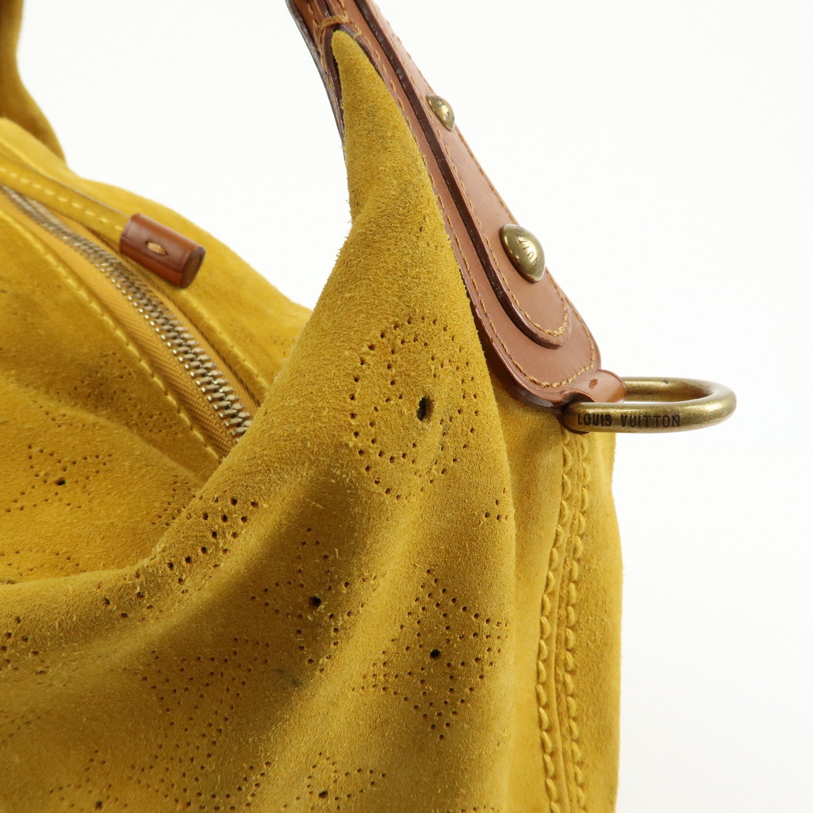 Louis Vuitton Monogram Mahina Onata GM Shoulder Bag Yellow M95118