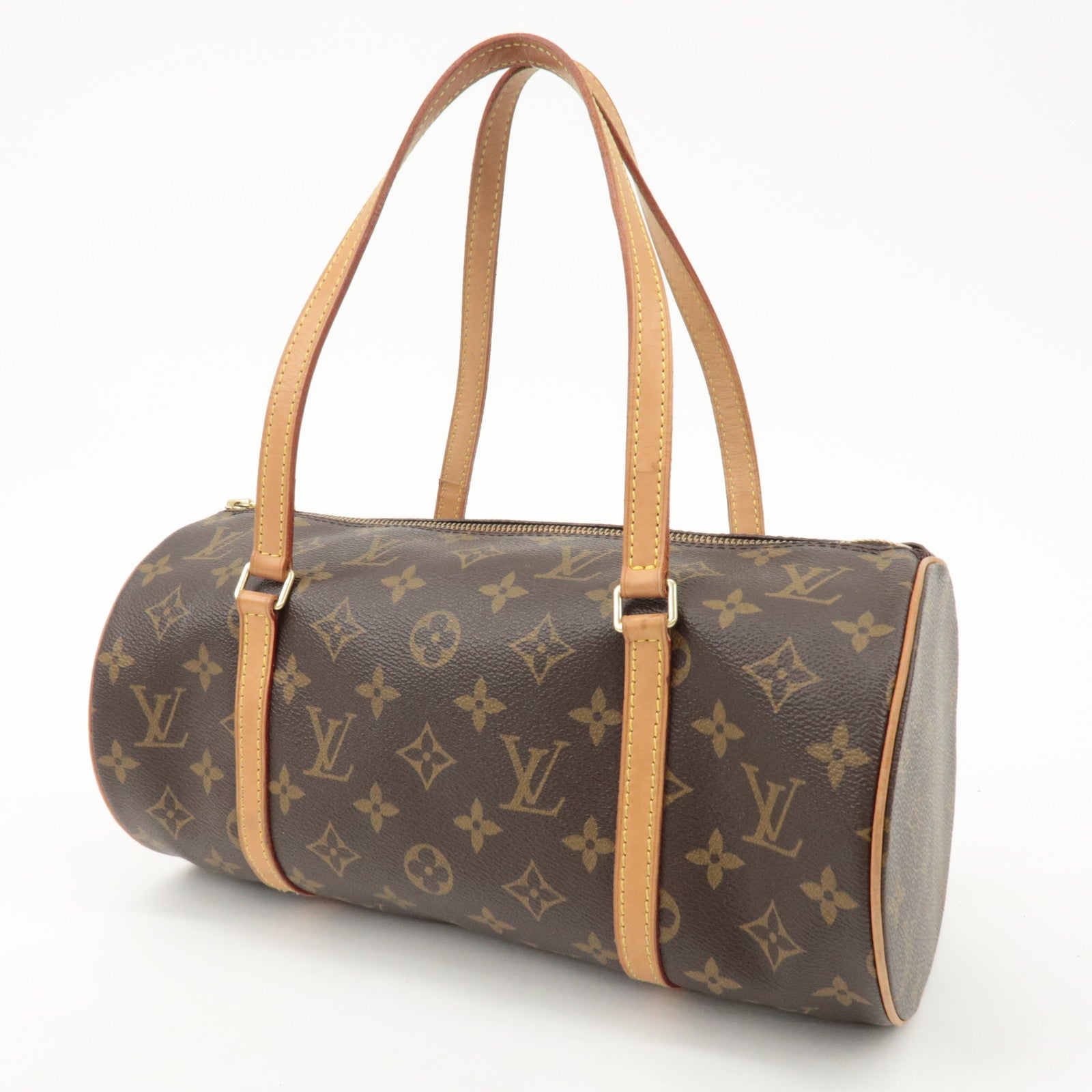 Louis Vuitton Monogram Papillon 30 Hand Bag New Style M51385 Used