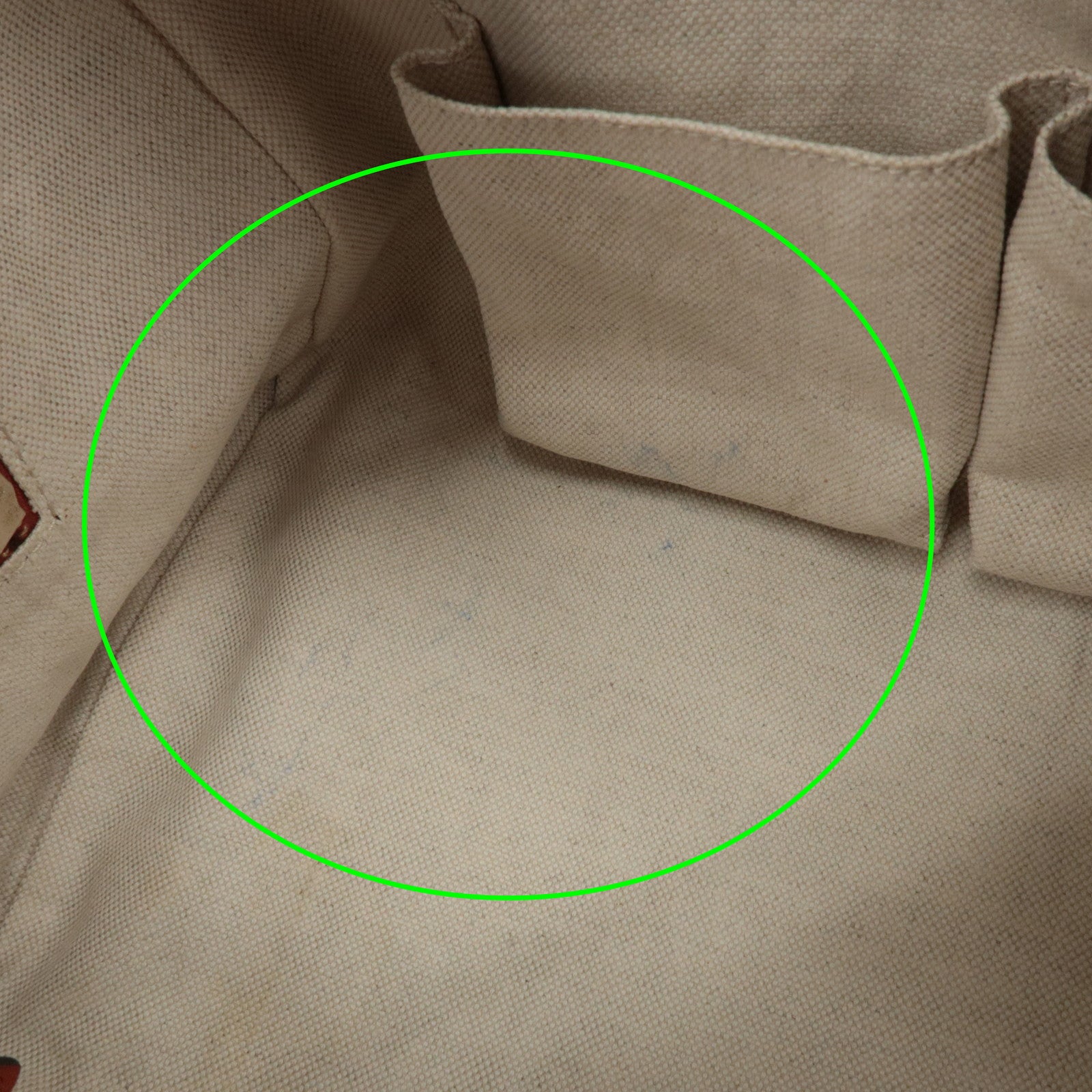 GUCCI GG Canvas Leather 2Way Mini Boston Bag Orange Beige 269876 Used