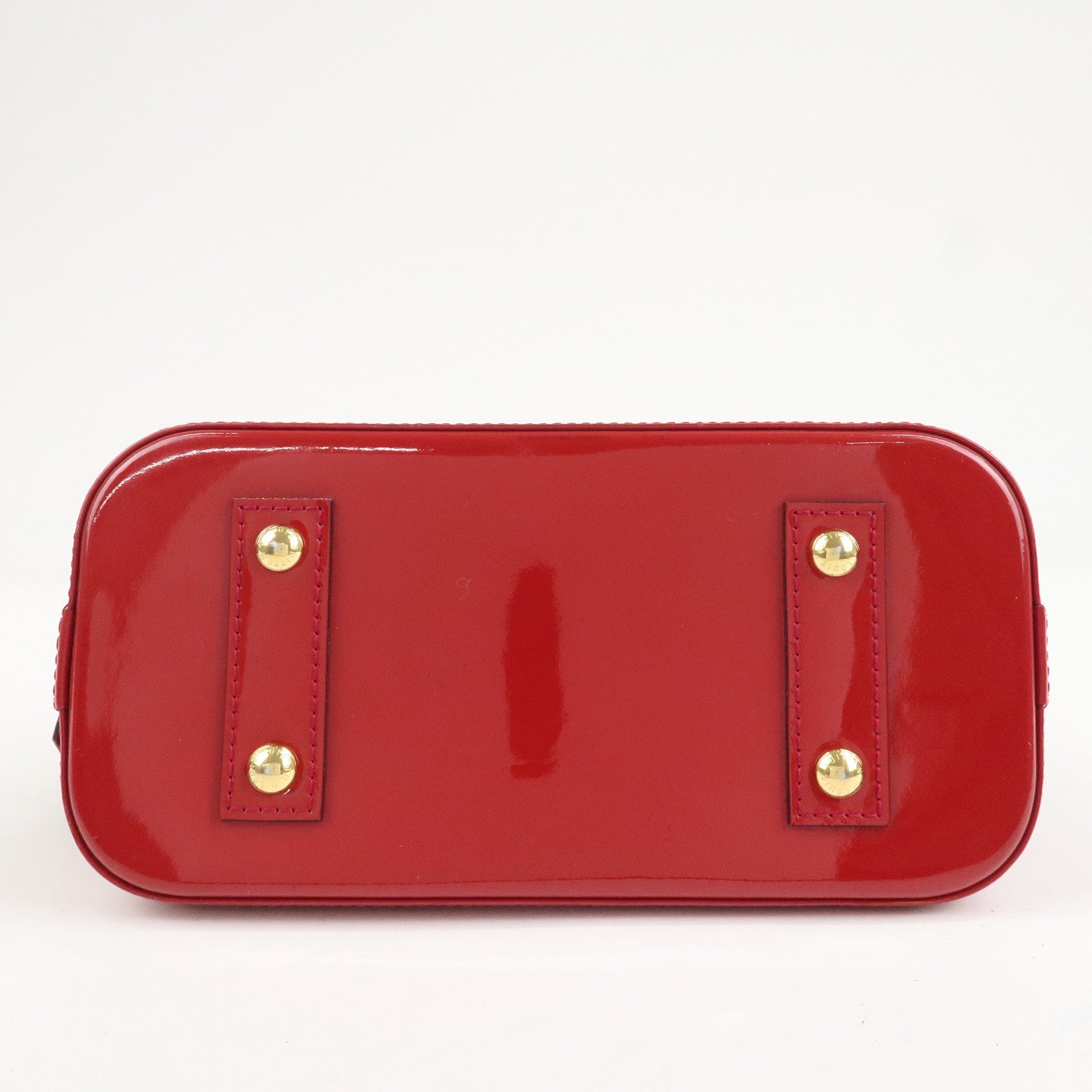 Louis Vuitton Monogram Vernis Alma BB 2Way Bag Rose Indien M91771 Used