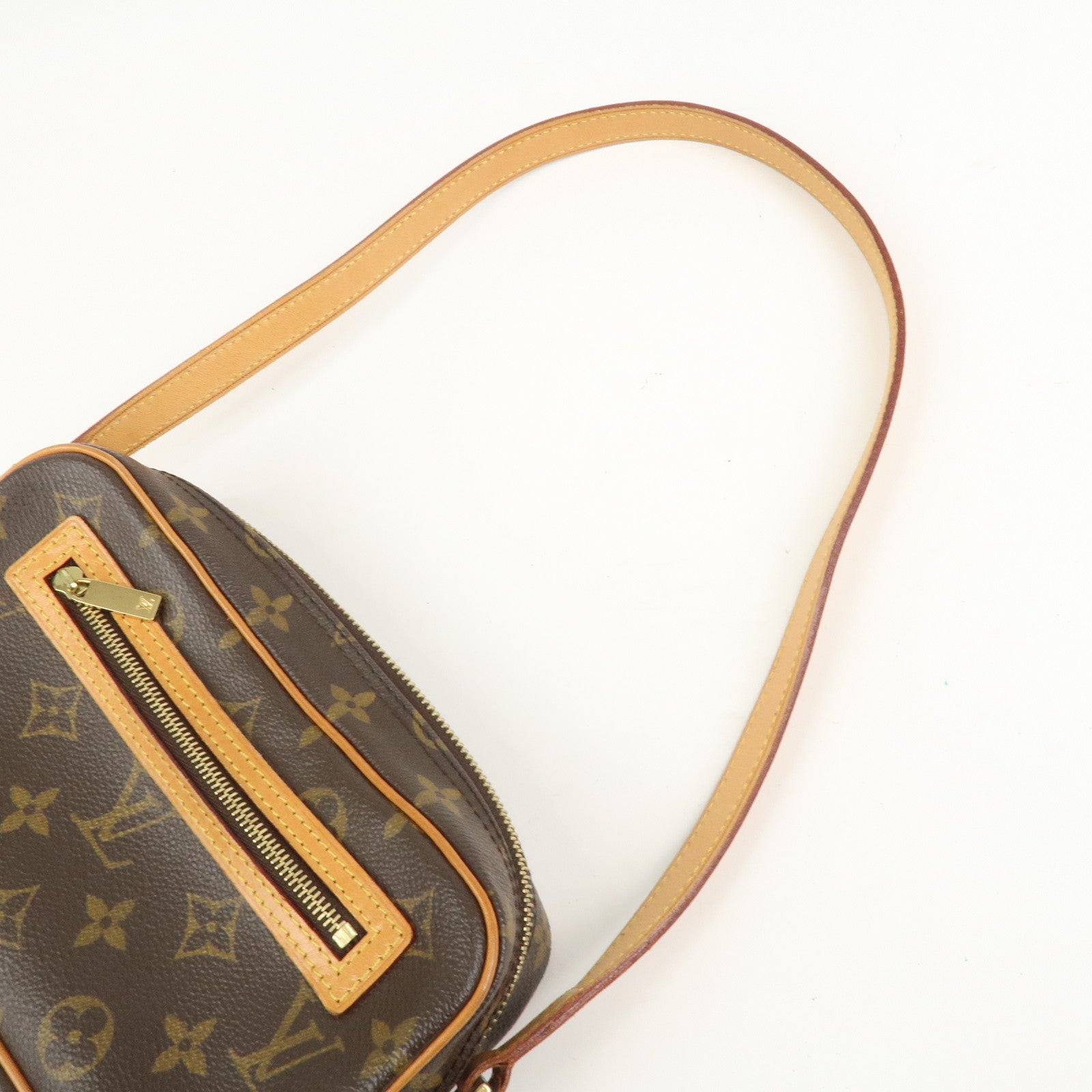 Louis Vuitton Monogram Pochette Cite Shoulder Bag Brown M51183